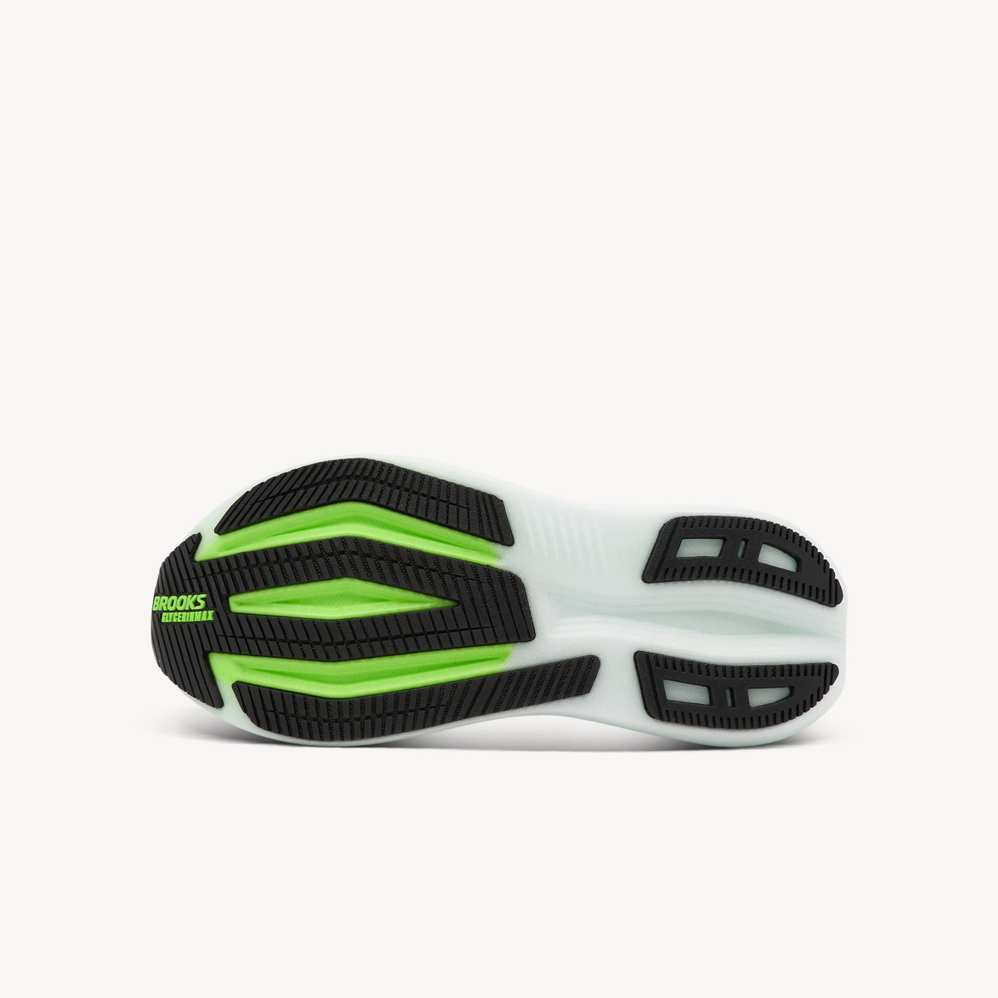 Brooks Glycerin Max 2 Phantom / White / Green Gecko Mens