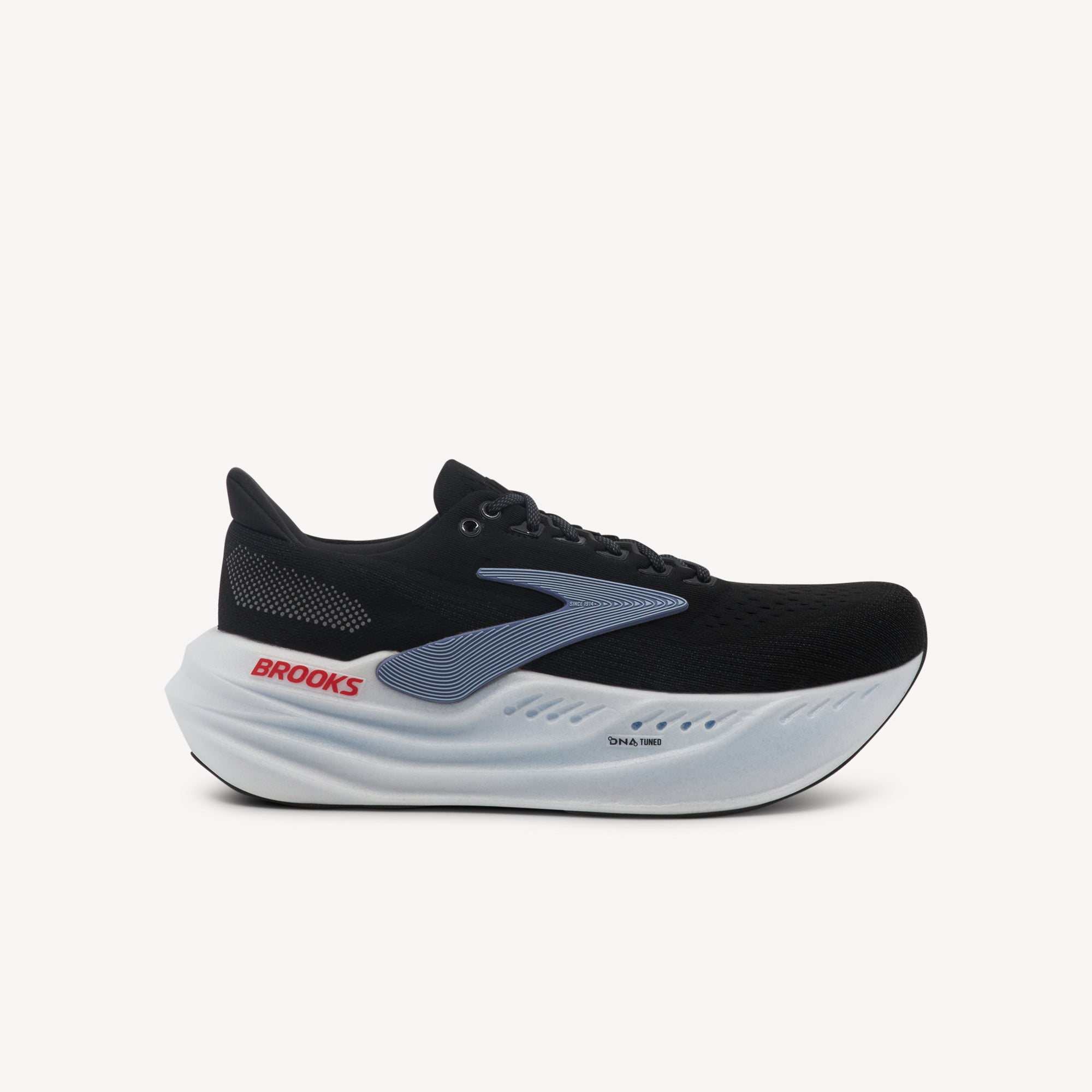 Brooks Glycerin Max features ultimate cushioning at Profeet Footwear. Dual-cell technology with GlideRoll Rocker for effortless protective comfort.