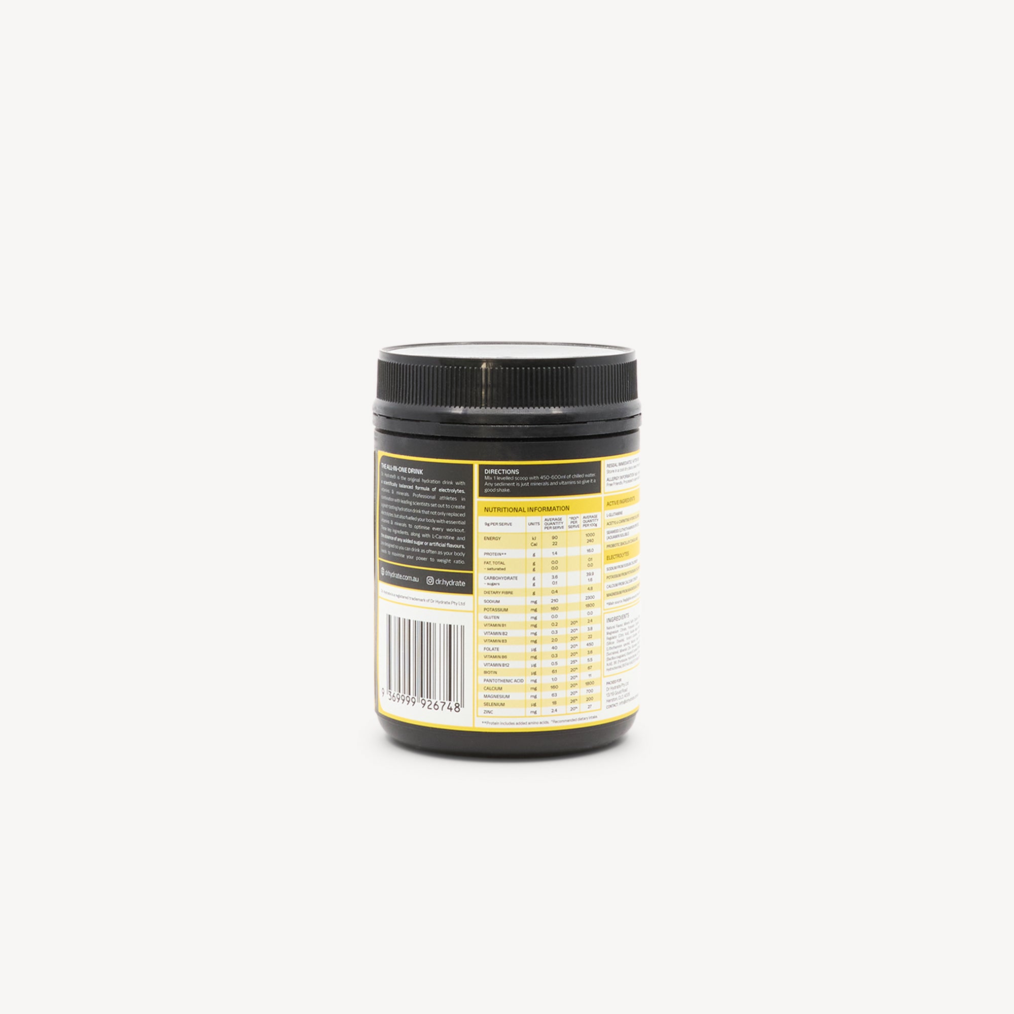 Dr Hydrate Pineapple Jar