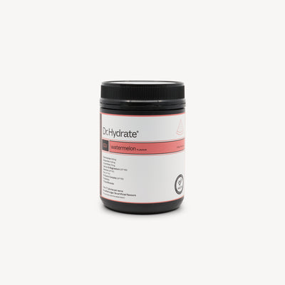 DR HYDRATE features scientifically balanced hydration formula at Profeet Footwear. Purpose-built performance drink. Expert-fitted.