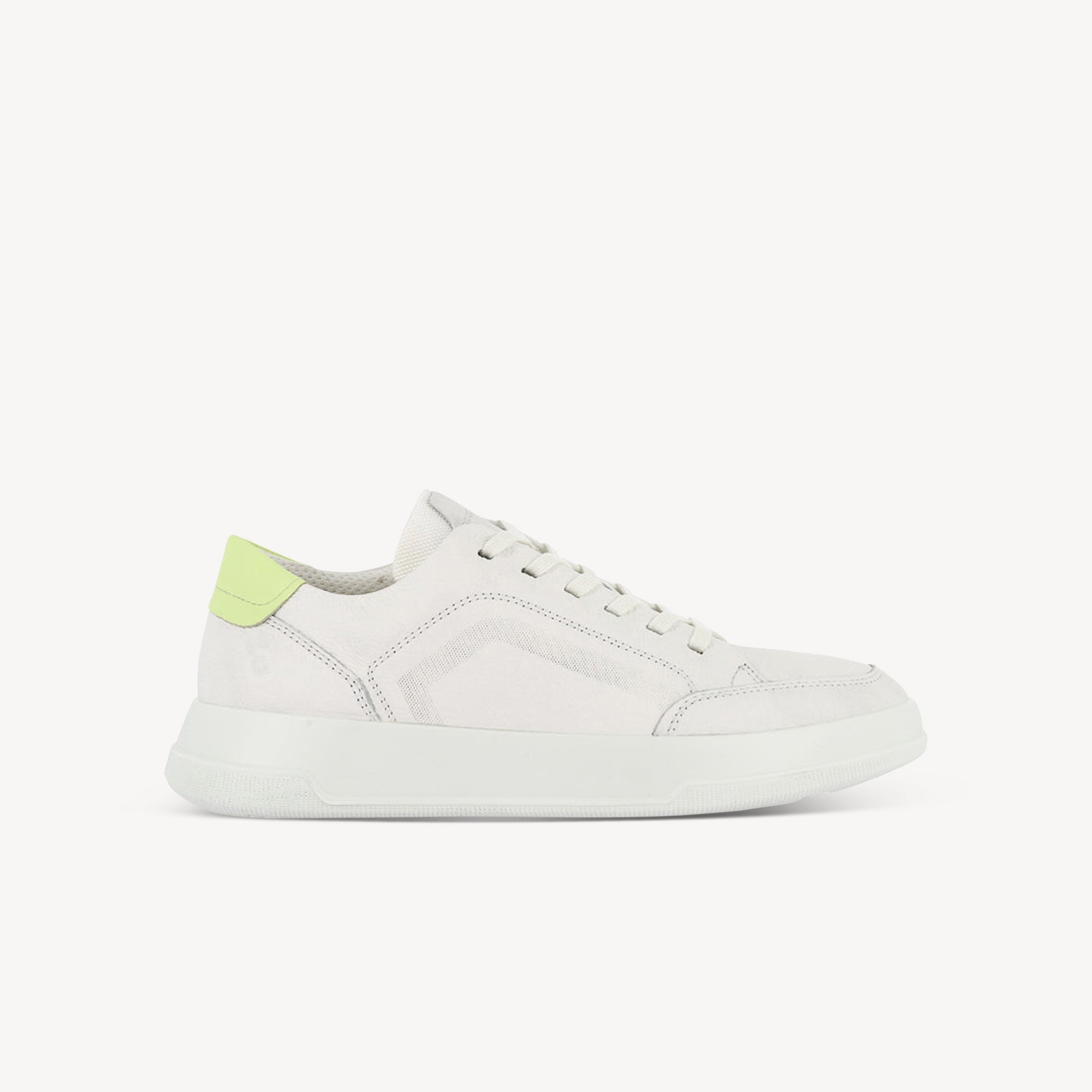 Ecco Move Sneaker White / Sunny Lime Womens
