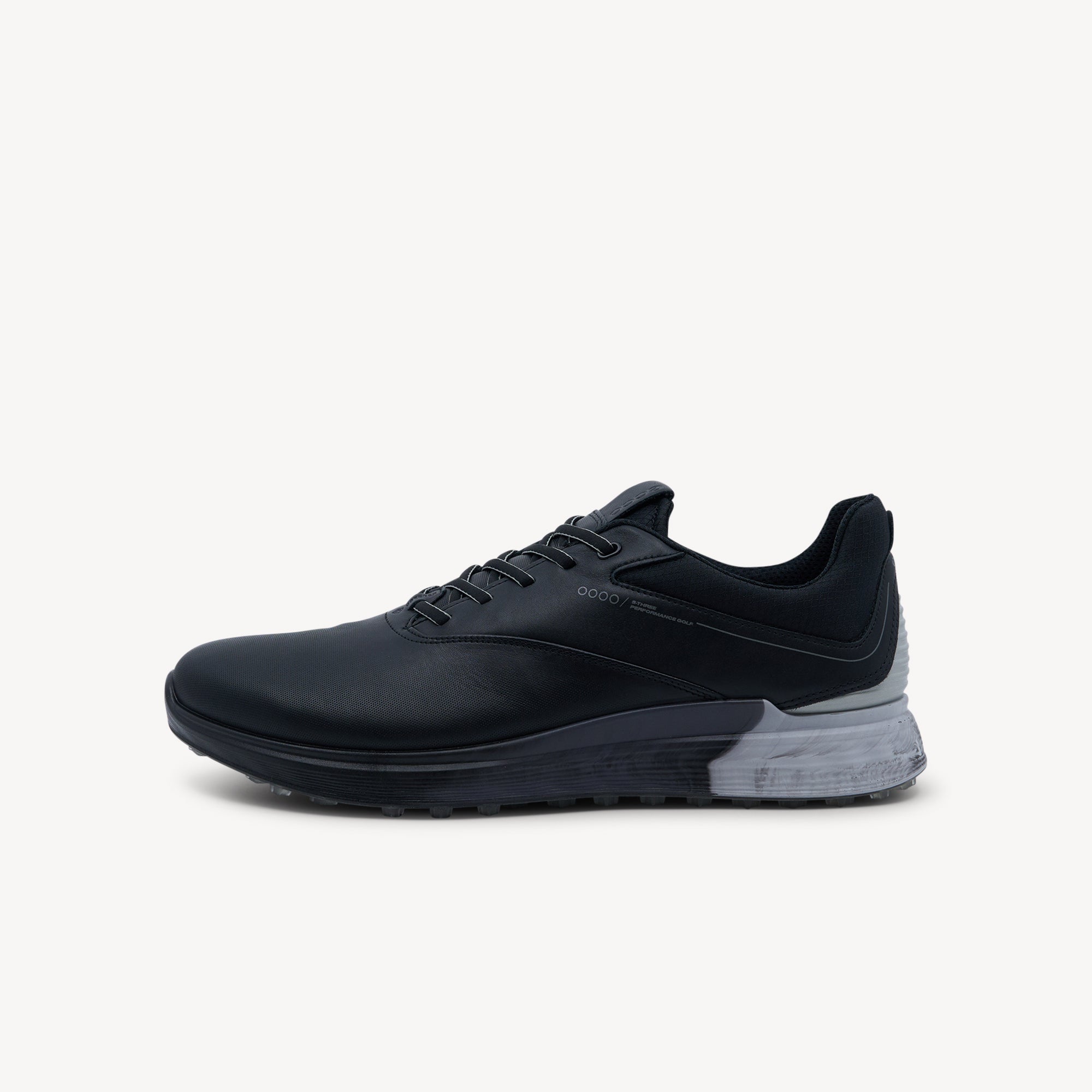 Ecco Golf S-Three Black Concrete / Black Mens