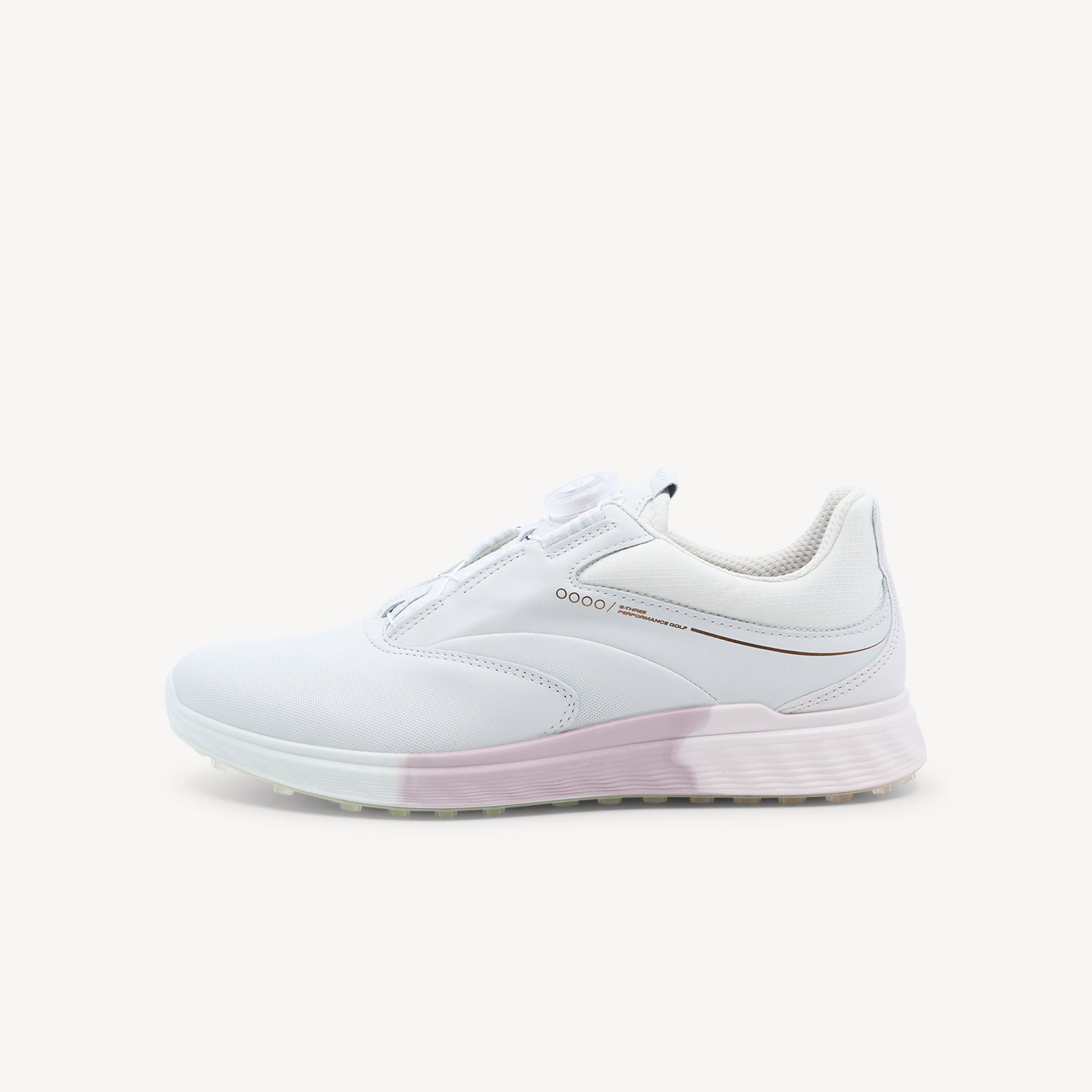 Ecco Golf S-Three BOA White / Delicacy / White Womens