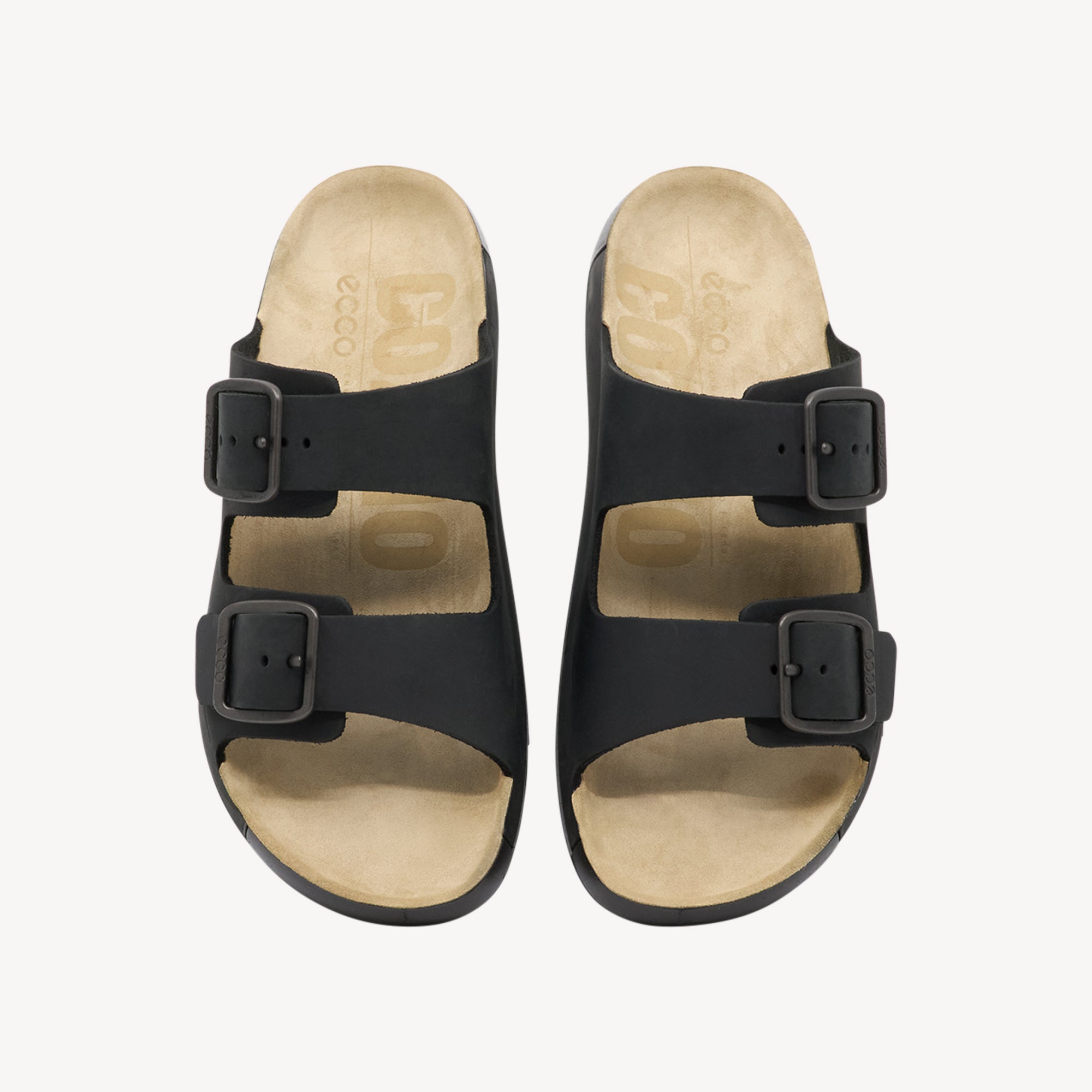 Ecco Cozmo Casual Buckle Black Mens