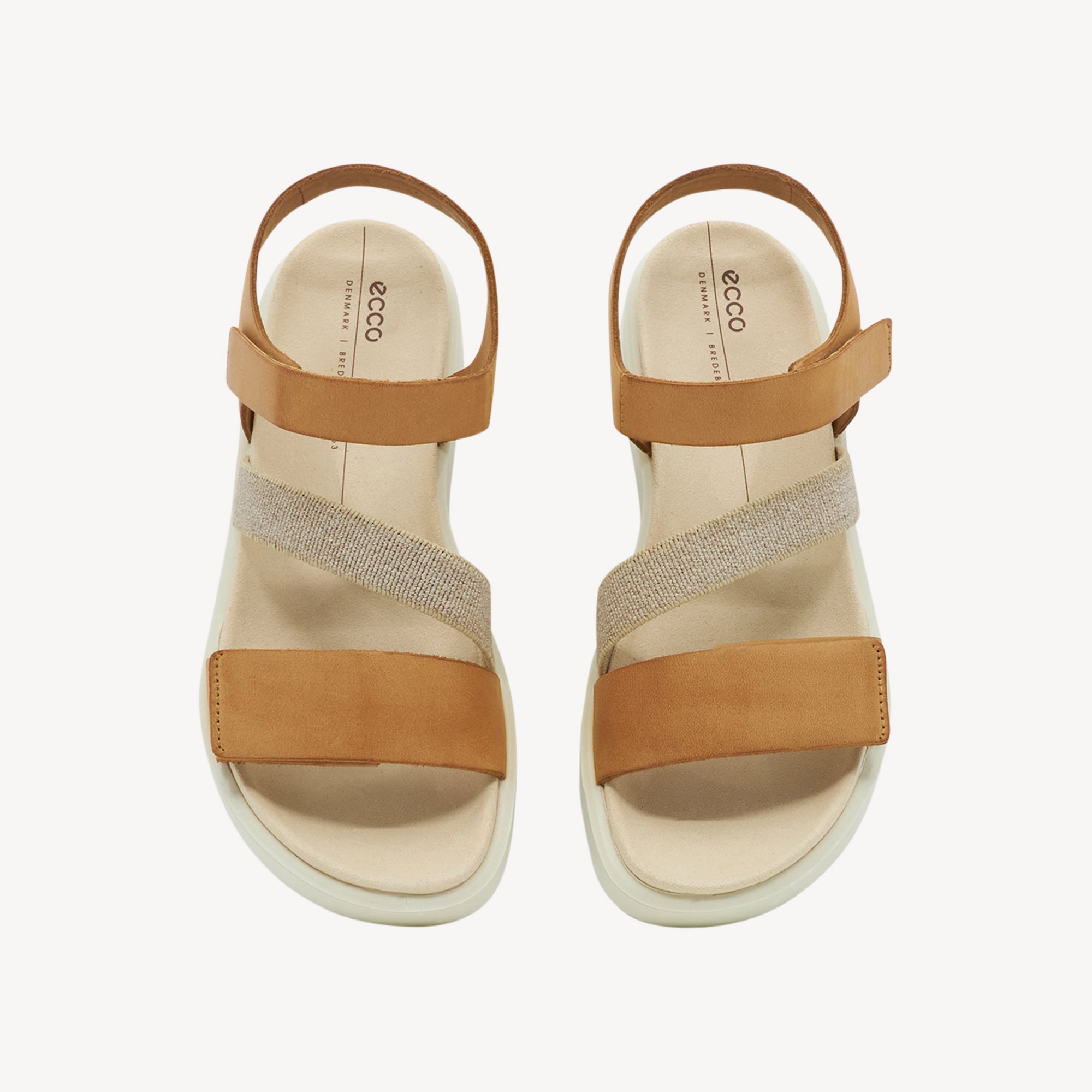 Ecco Flowt Flat Sandal Lion Womens