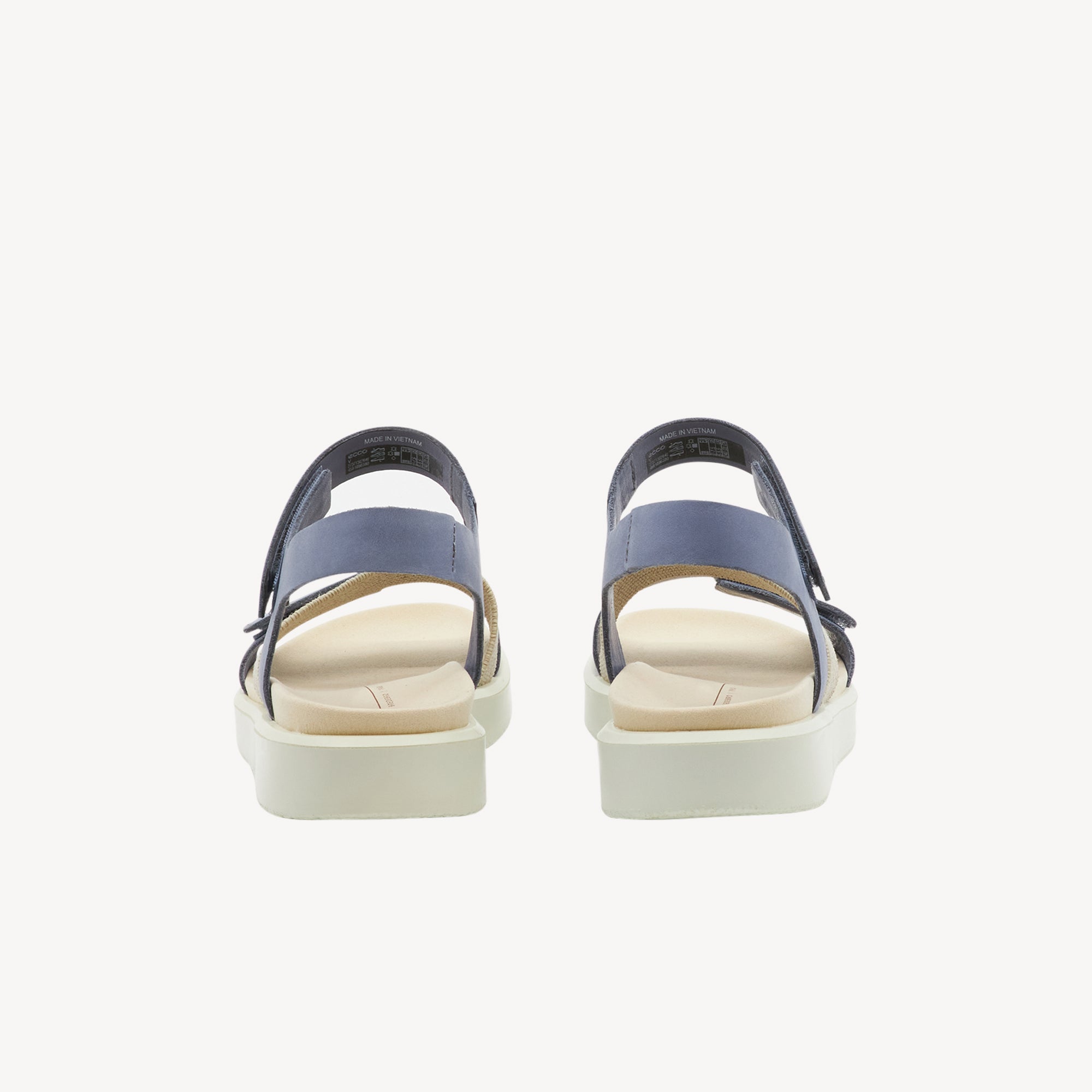 Ecco Flowt Flat Sandal Misty Womens