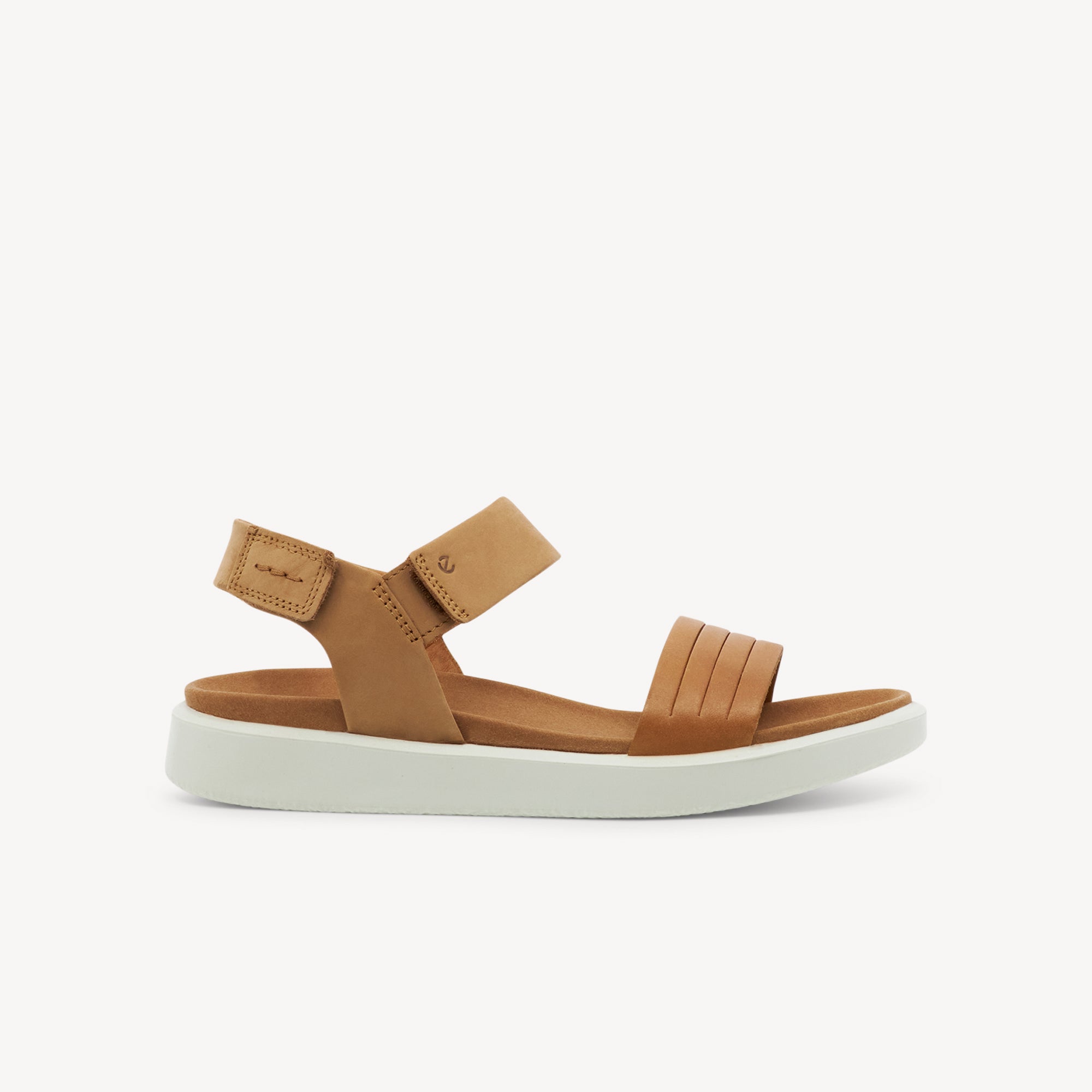 Ecco Flowt features two-strap design and microfiber footbed at Profeet Footwear. Elevated warm-weather sandal for women. Shop now.