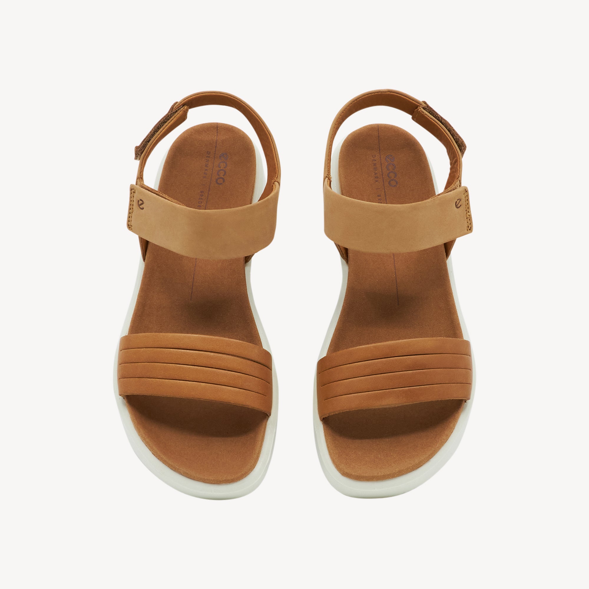 Ecco Flowt Sandal Lion / Cashmere Womens