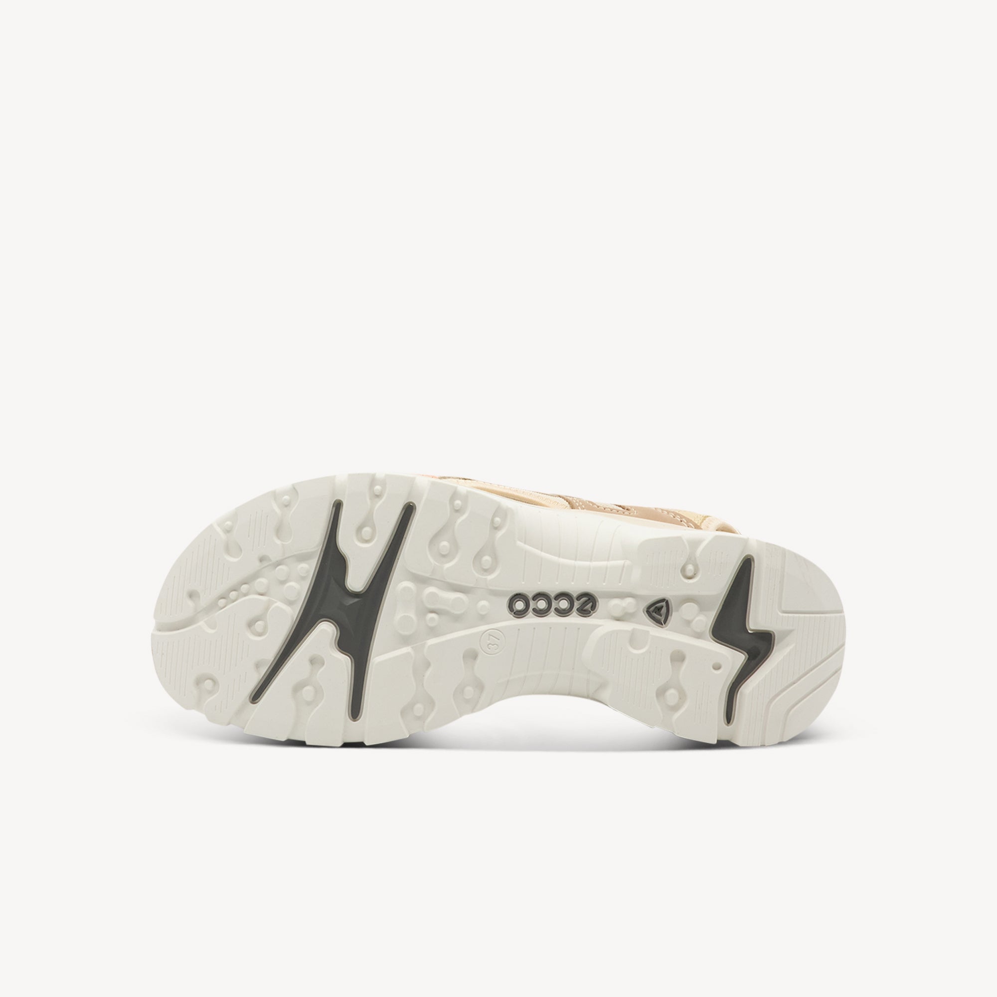 Ecco Offroad Sandal Multicolor Straw Womens