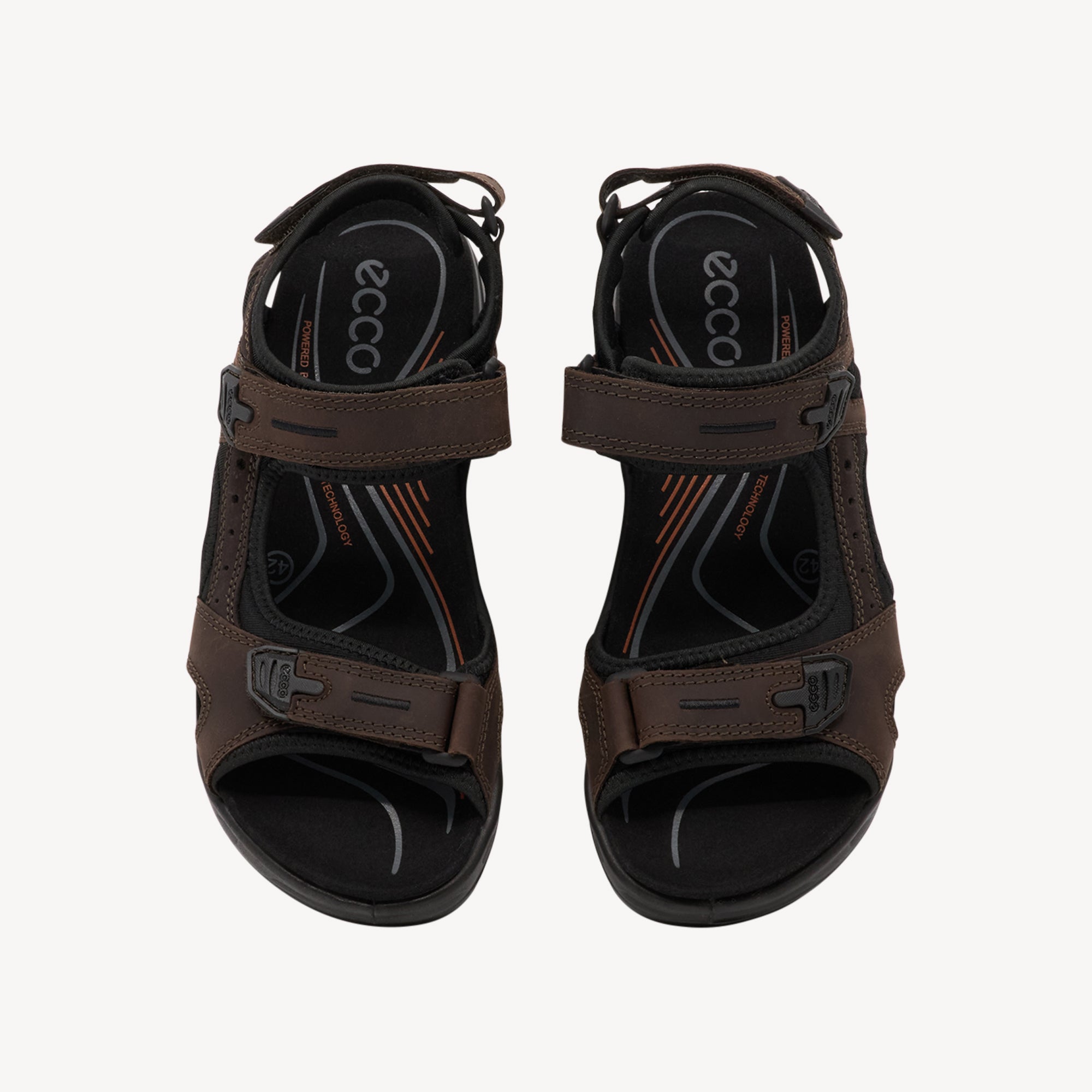 Ecco Offroad Yucatan Sandal Mocha Mens