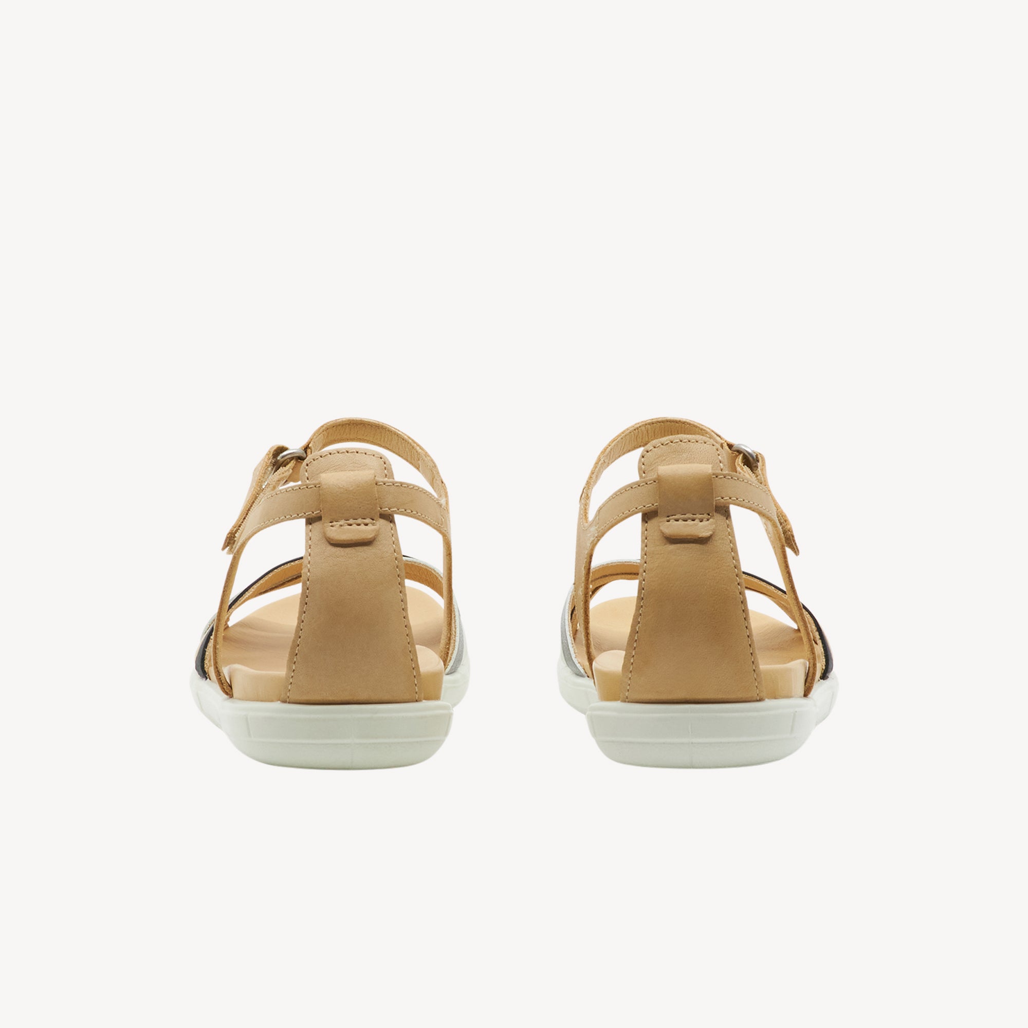 Ecco Simpil Sandal Multicolor Powder Womens