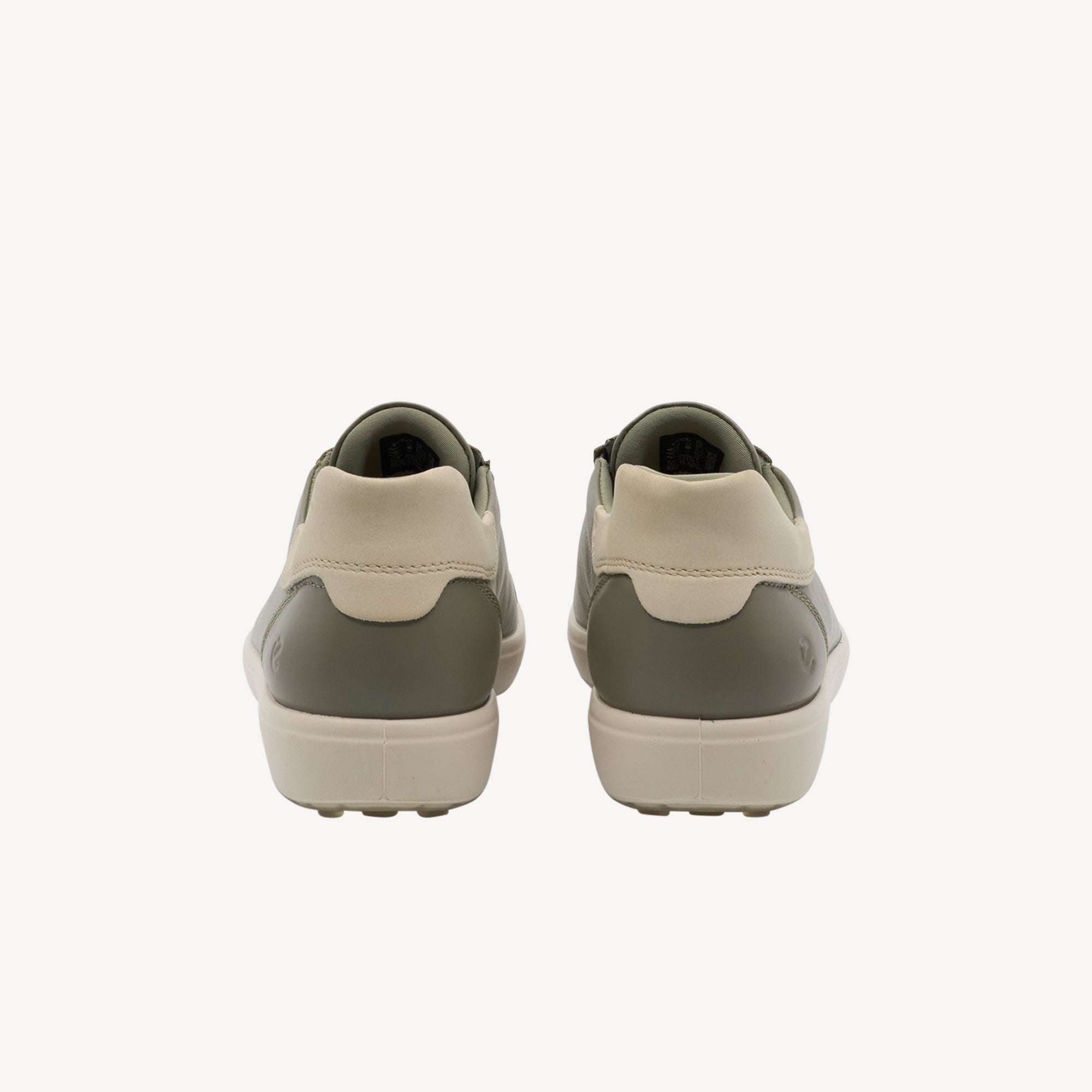 Ecco Soft 7 Easy Slip Lace Vetiver / Limestone Womens