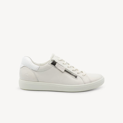 Ecco Soft 7 Side Zip features premium leather & side zipper at Profeet Footwear. Slip-on sneaker with Scandinavian design for all-day comfort & easy wear.