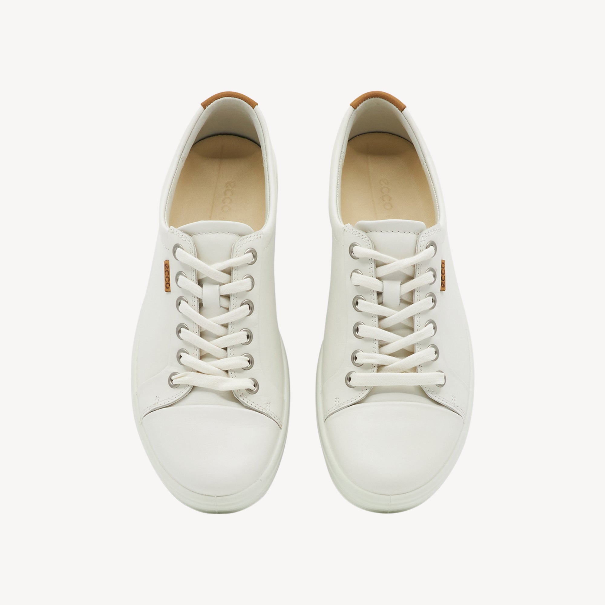 Ecco Soft 7 White Womens