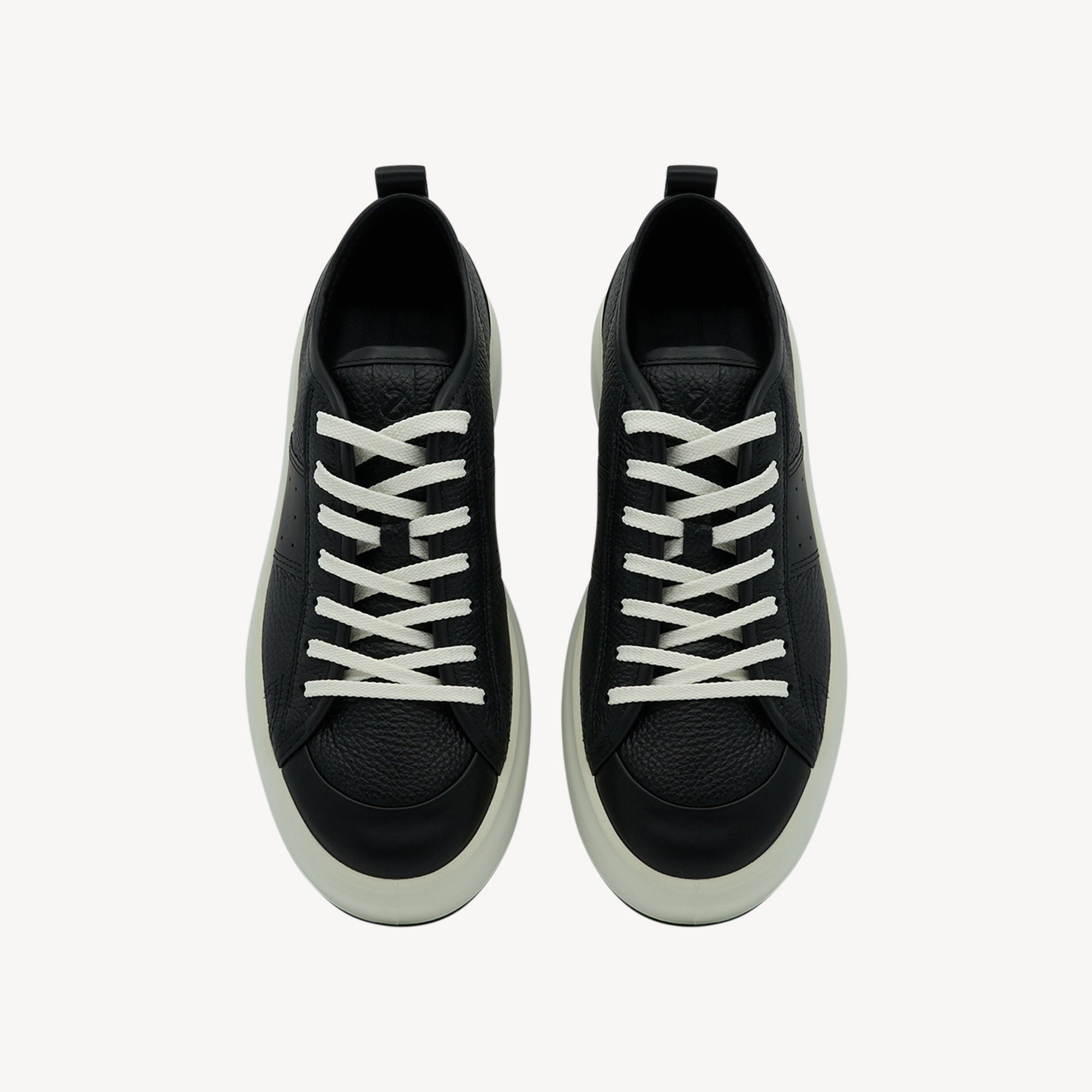 Ecco Street Ace Black / Black / White Womens