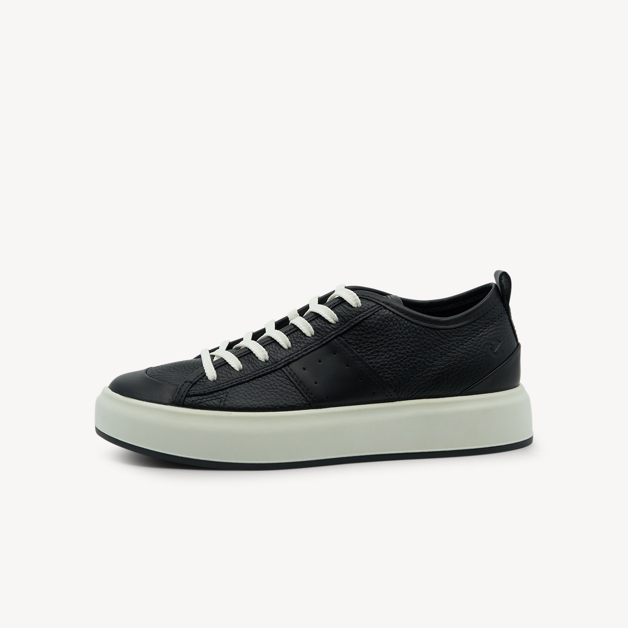 Ecco Street Ace Black / Black / White Womens