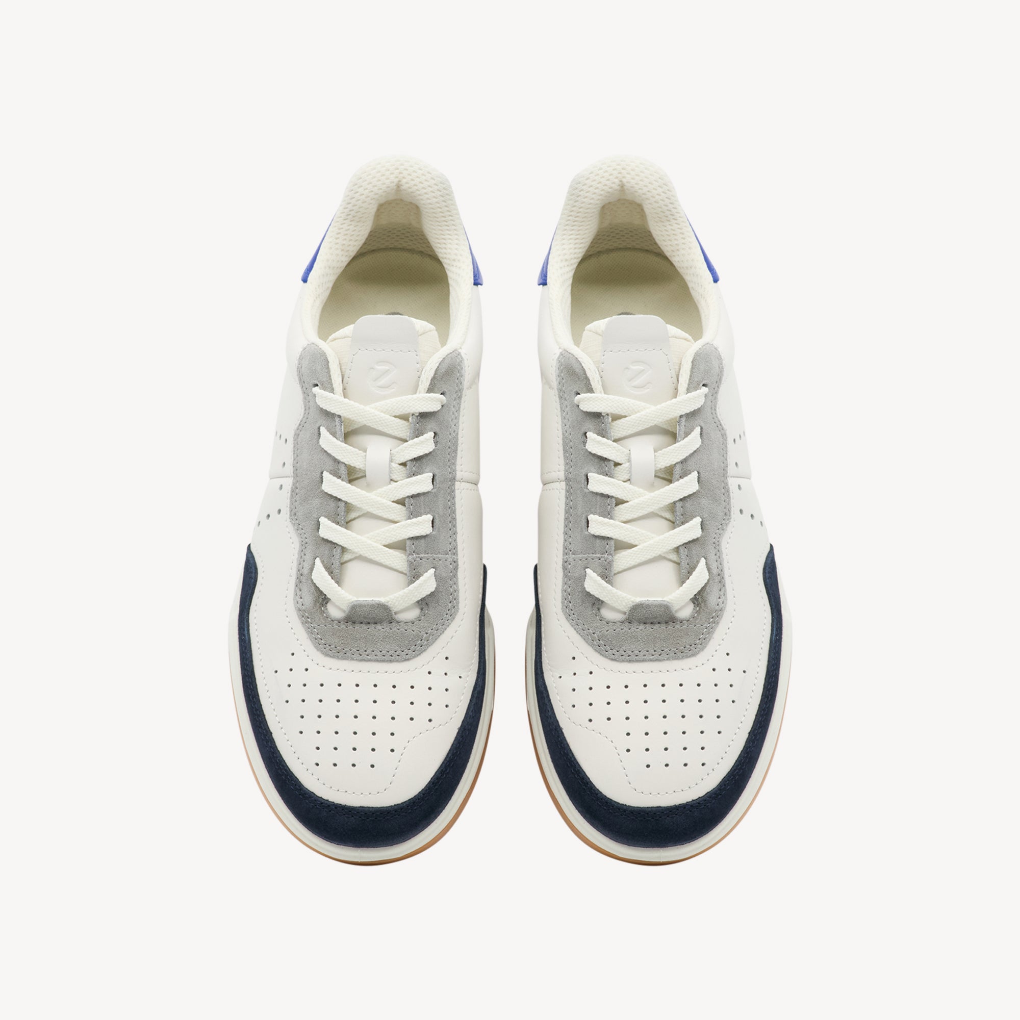 Ecco Street Court Marine / White / Virtual Mens