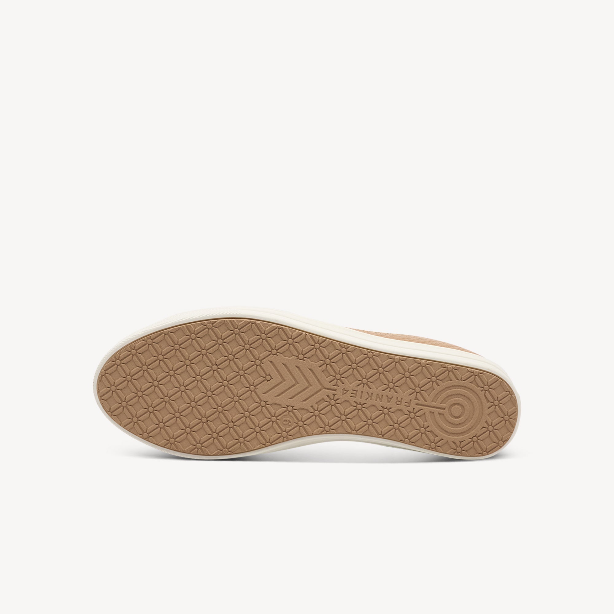 Outsole view of Frankie4 Nat III. Slip-resistant sole meets and/or exceeds ISO 13287:2019 (SRC) slip resistance test standards. Shop now at Profeet Footwear.