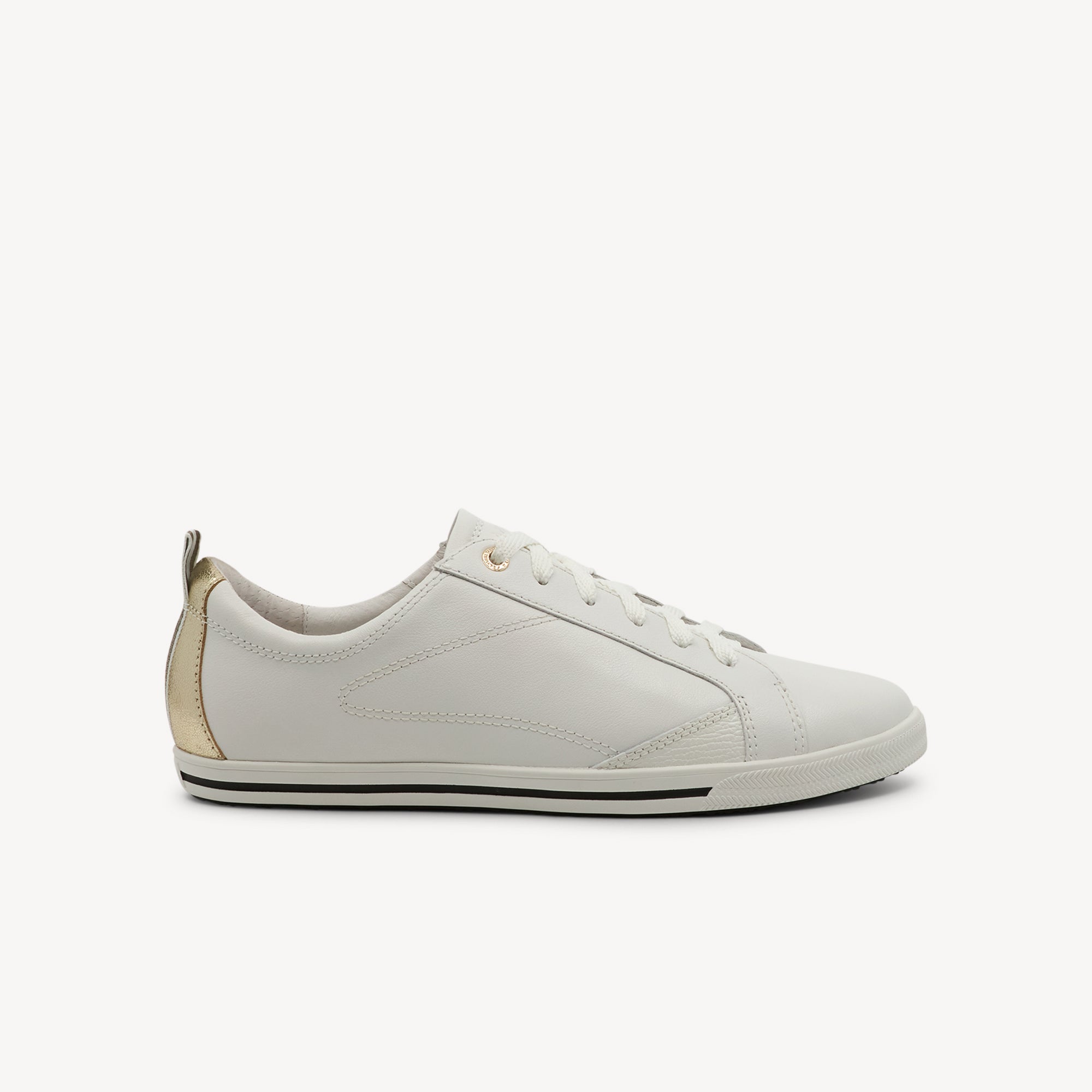Frankie4 Asher White / Gold Womens
