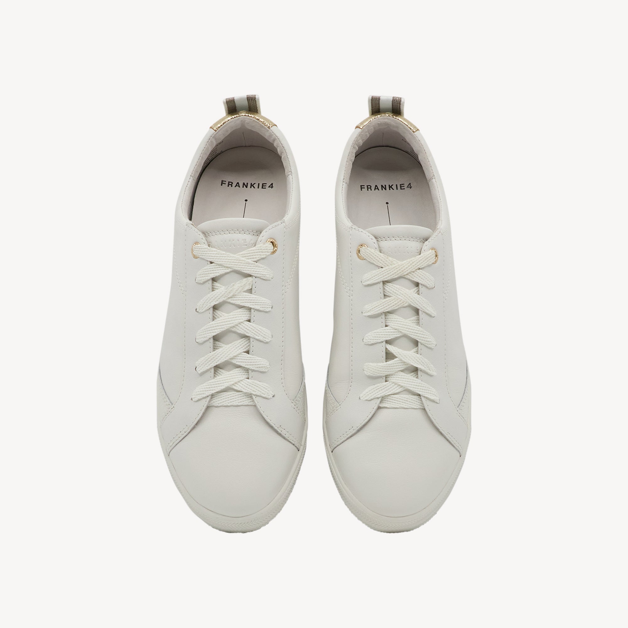 Frankie4 Asher White / Gold Womens
