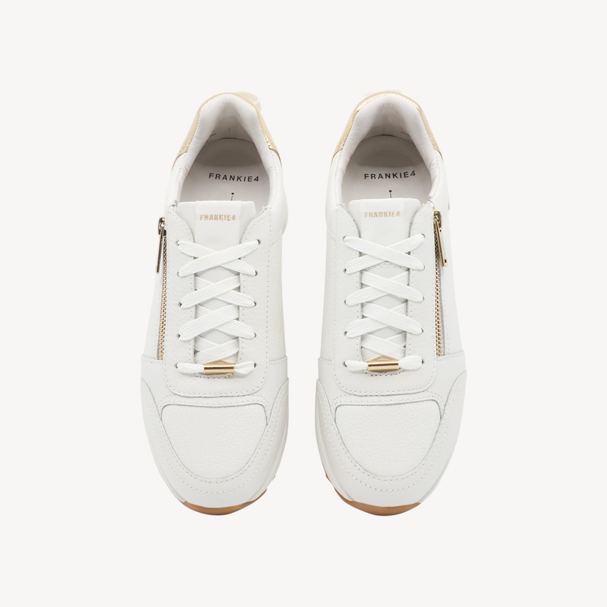 Frankie4 Brooklyn III White / Gold