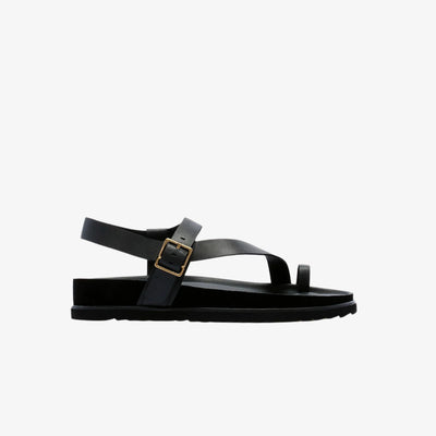 Frankie4 Ren Black women’s leather sandal, hero view