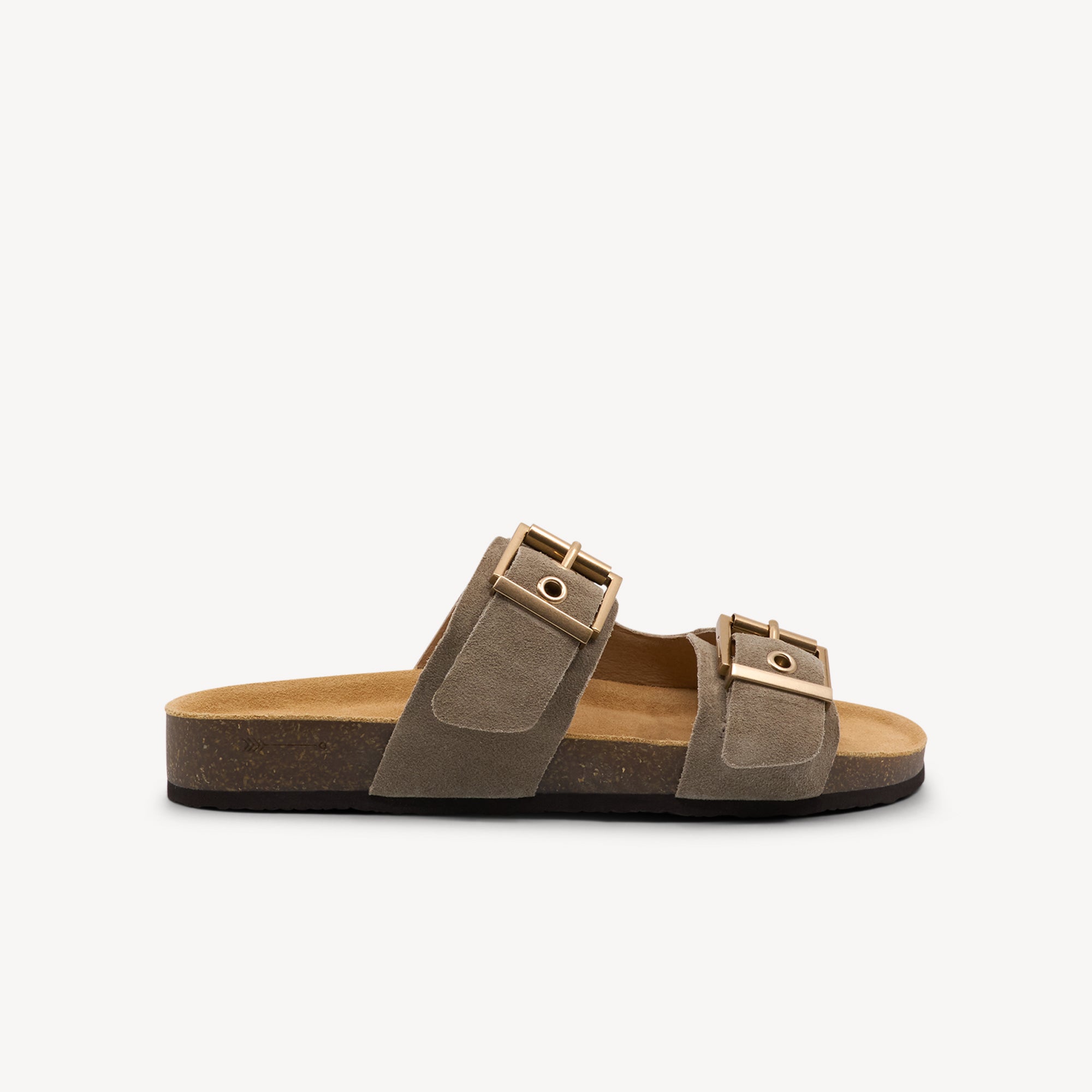 FRANKIE4 TOMMY features podiatrist-designed support and luxe suede styling at Profeet Footwear. Purpose-built comfort slide sandal. Expert-fitted.