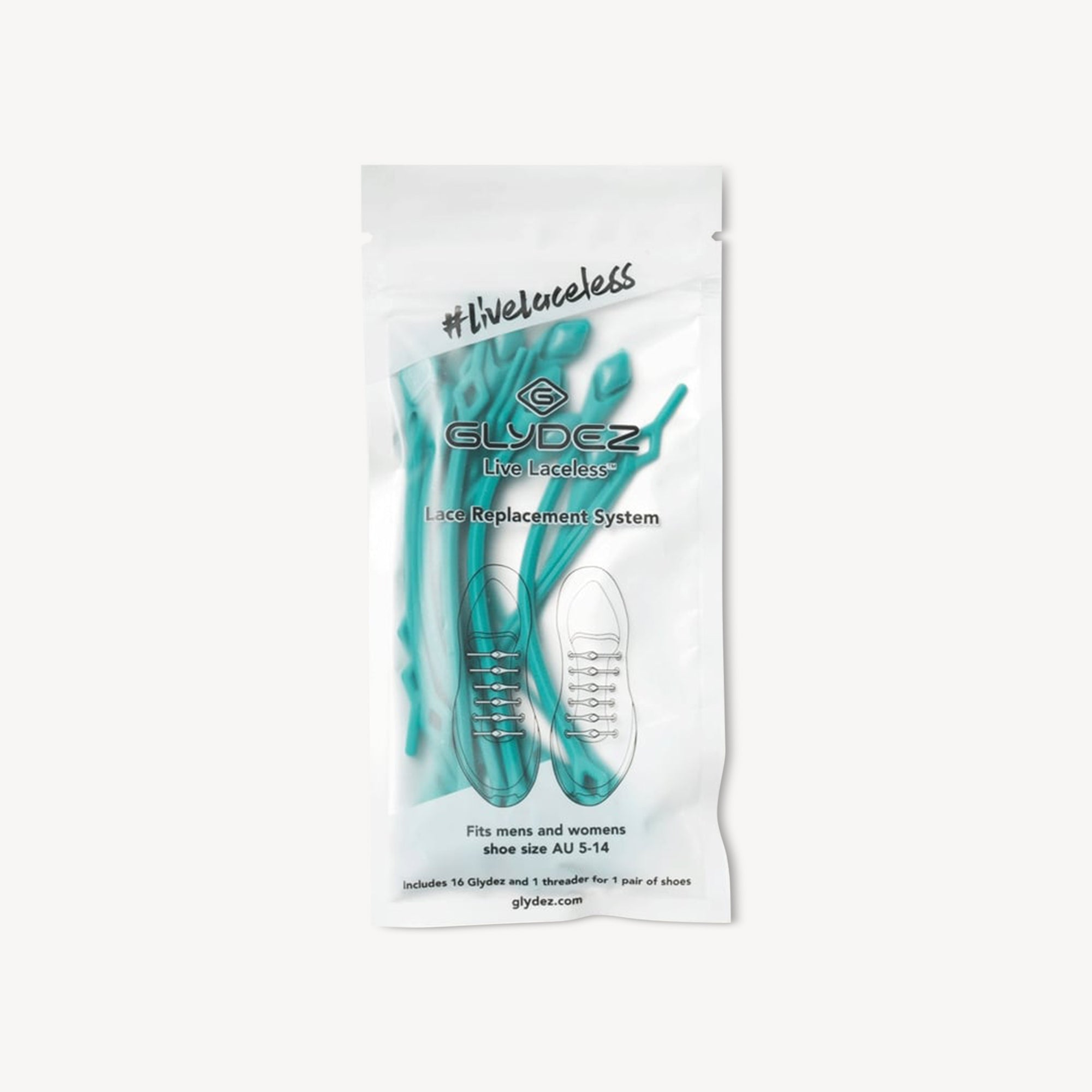 Glydez Laces - Adult Green