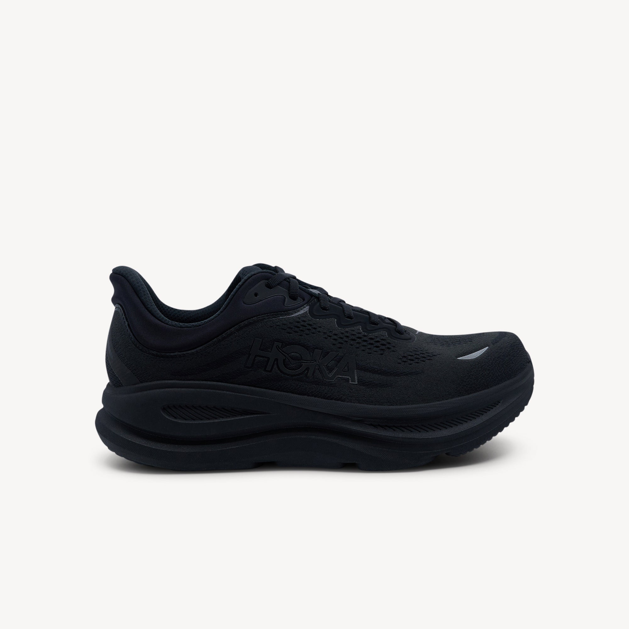 Hoka Bondi Black Black Mens