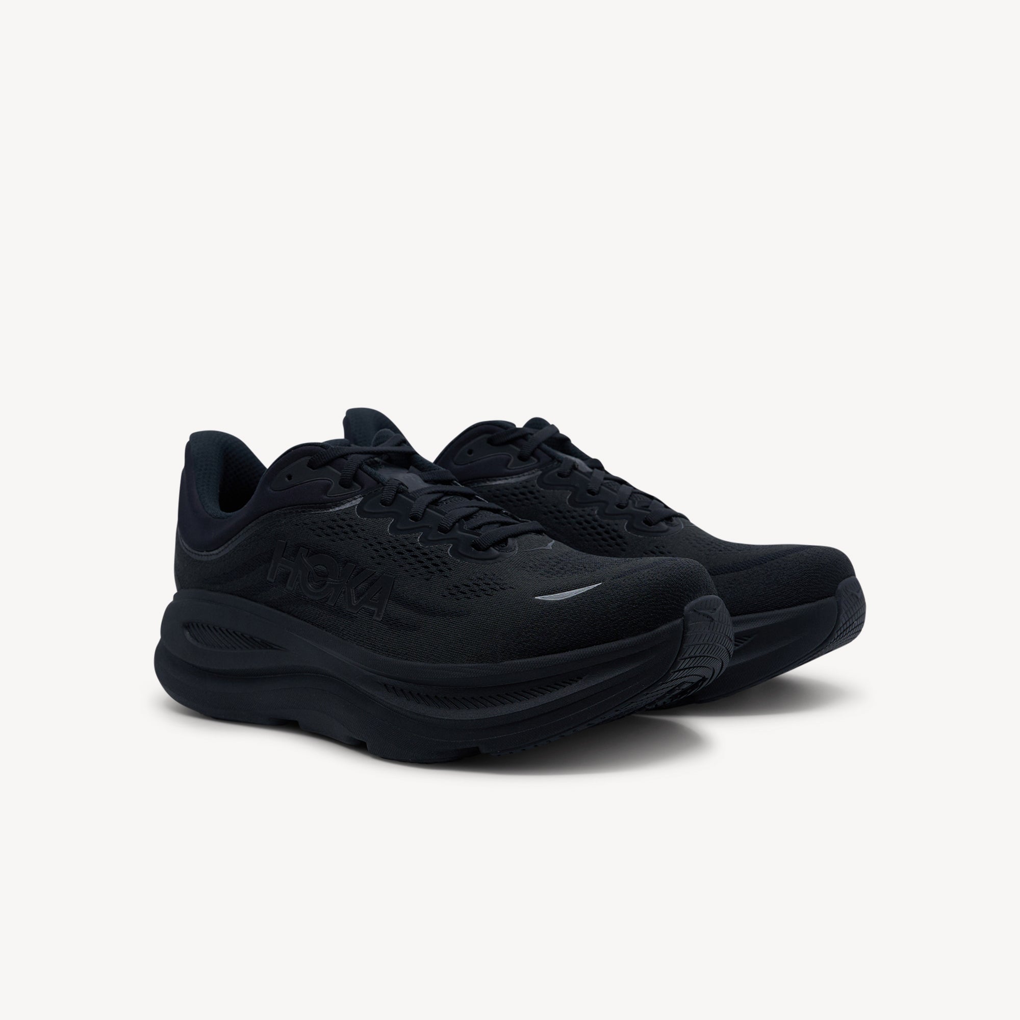 Hoka Bondi 9 Black / Black Mens