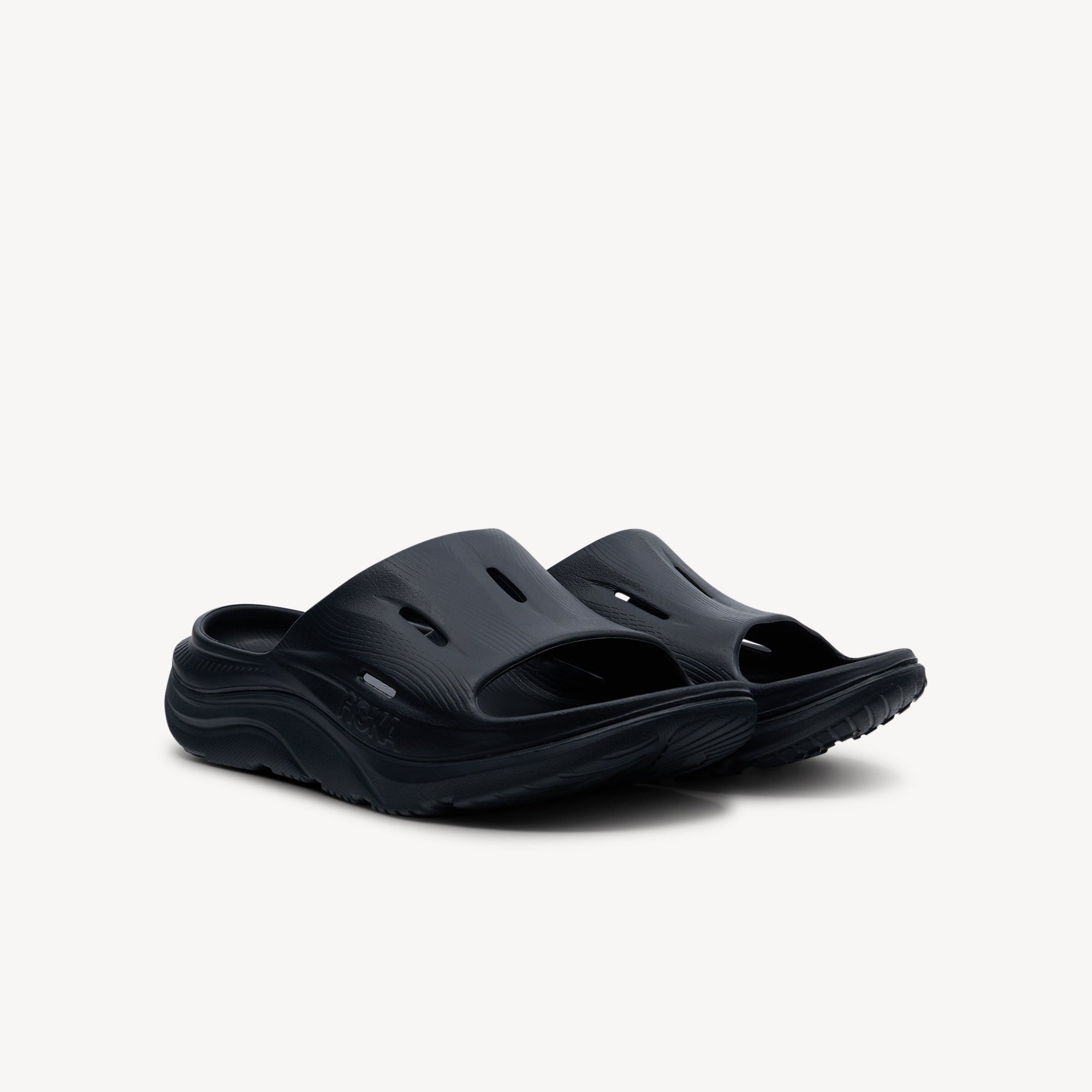 Hoka Ora Recovery Slide 3 Black / Black Unisex
