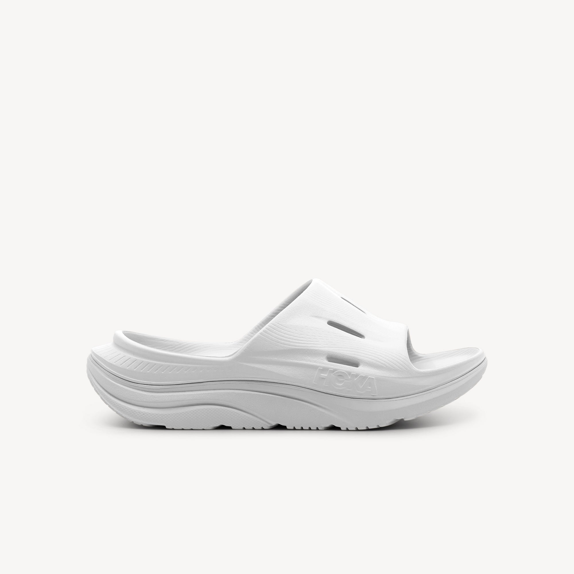 Hoka Ora Recovery Slide 3 White / White Unisex