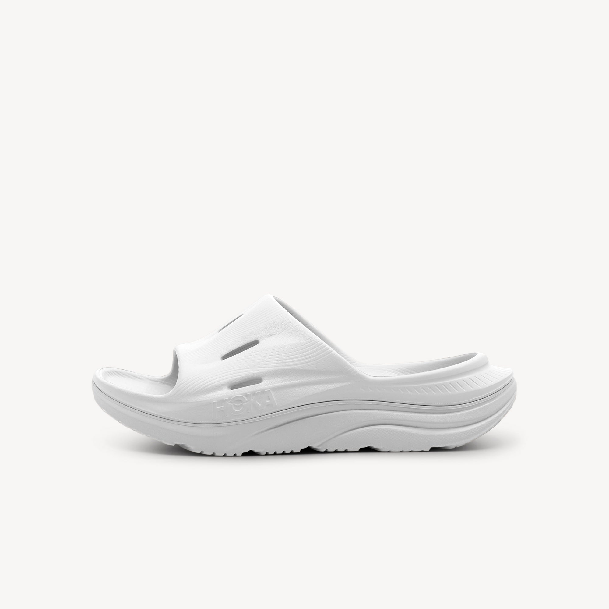 Hoka Ora Recovery Slide 3 White / White Unisex