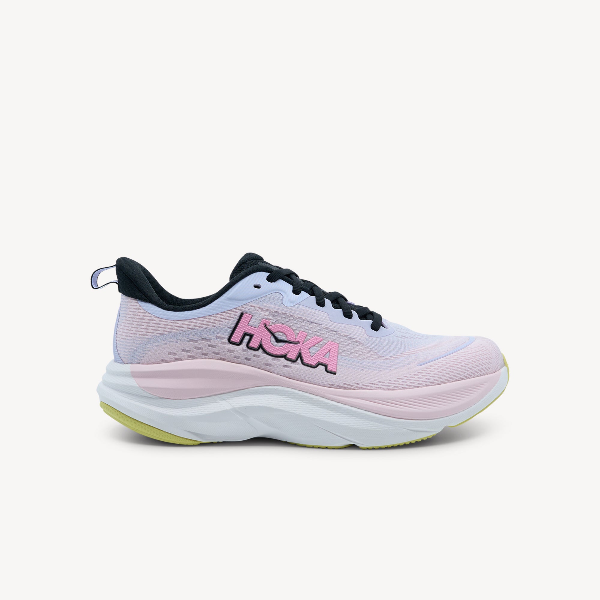 Hoka Skyflow features smooth cushioning at Profeet Footwear. Everyday trainer with maximum comfort and Meta-Rocker geometry for daily miles. Shop now.