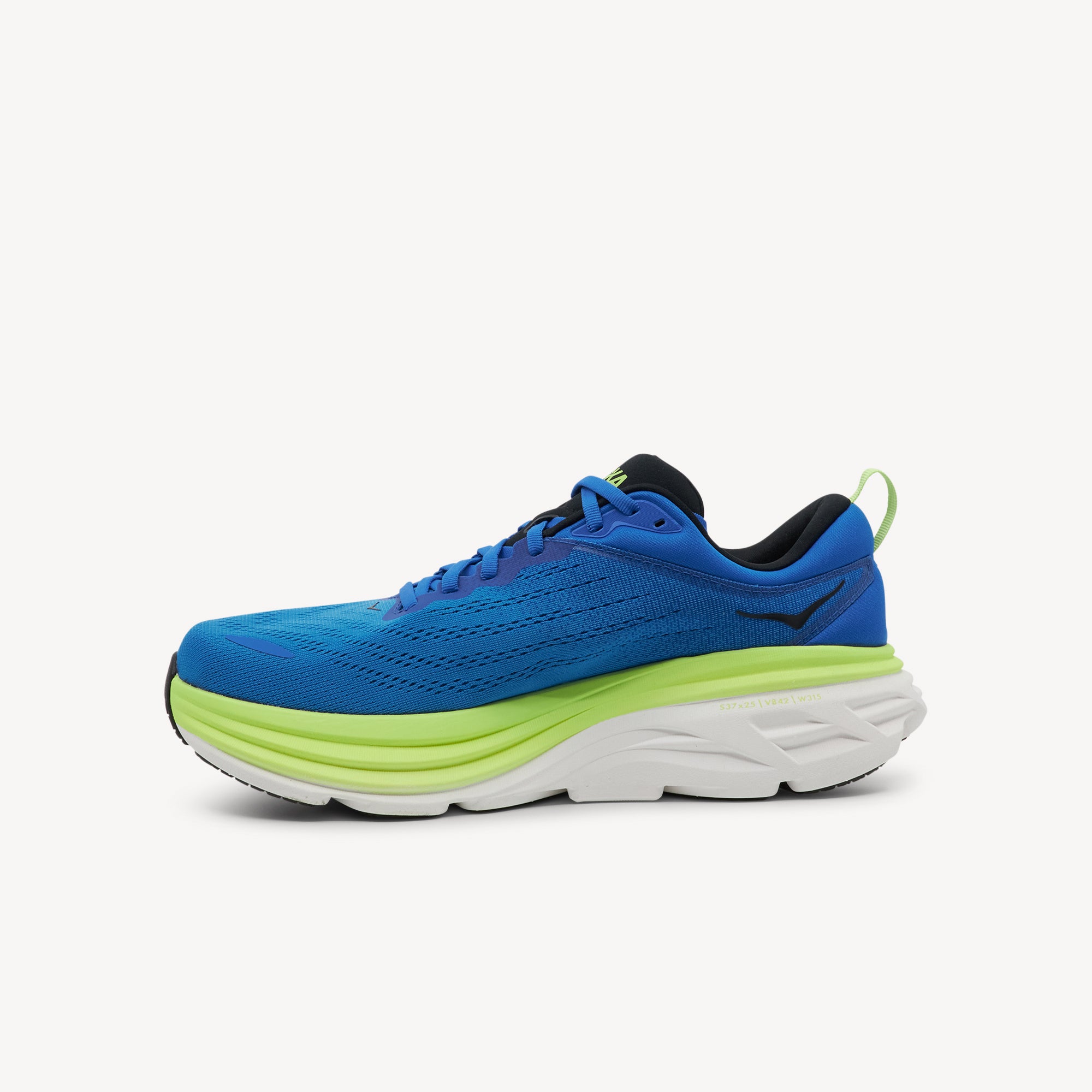 Hoka Bondi 8 Electric Cobalt / Lettuce Mens