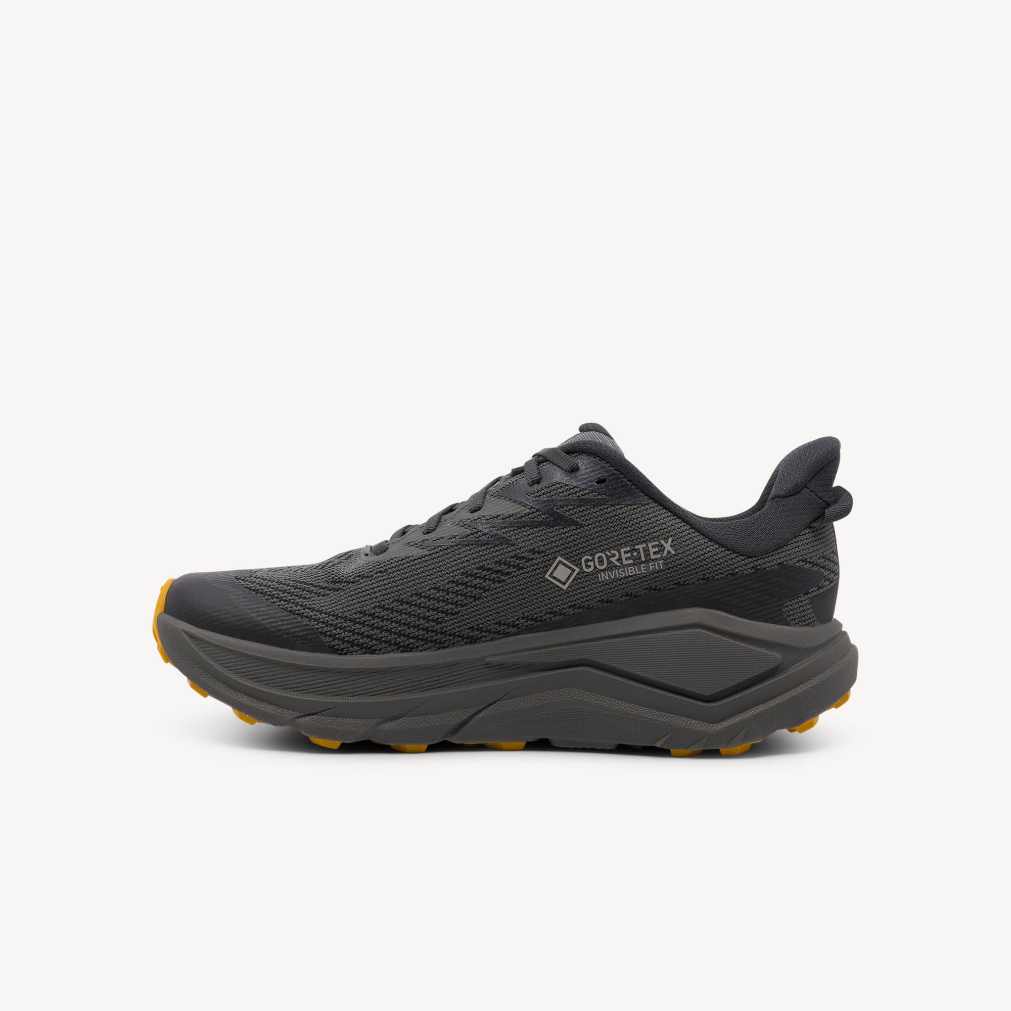 Hoka Challenger ATR 8 GTX Asphalt Grey / Varsity Yellow Mens