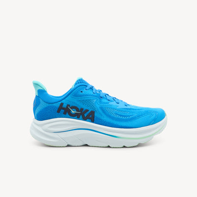 Hoka Clifton 10 features CMEVA cushioning & MetaRocker at Profeet Footwear. Trusted max-cushioned trainer for smooth, stable everyday running comfort.