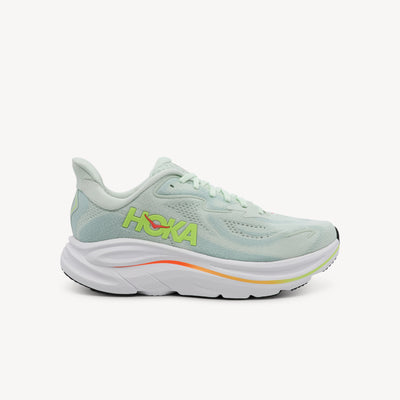 HOKA CLIFTON 10 features balanced cushioning and lightweight comfort at Profeet Footwear. Purpose-built running shoe for women. Expert-fitted.