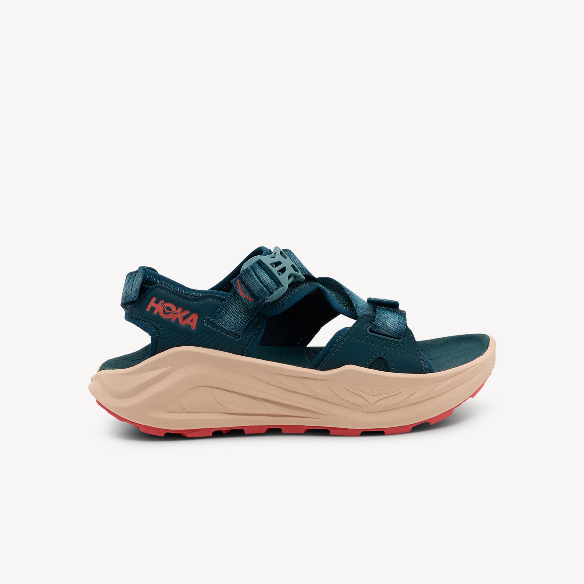 Hoka Infini Hike TC Blue Twilight / Grapefruit Womens