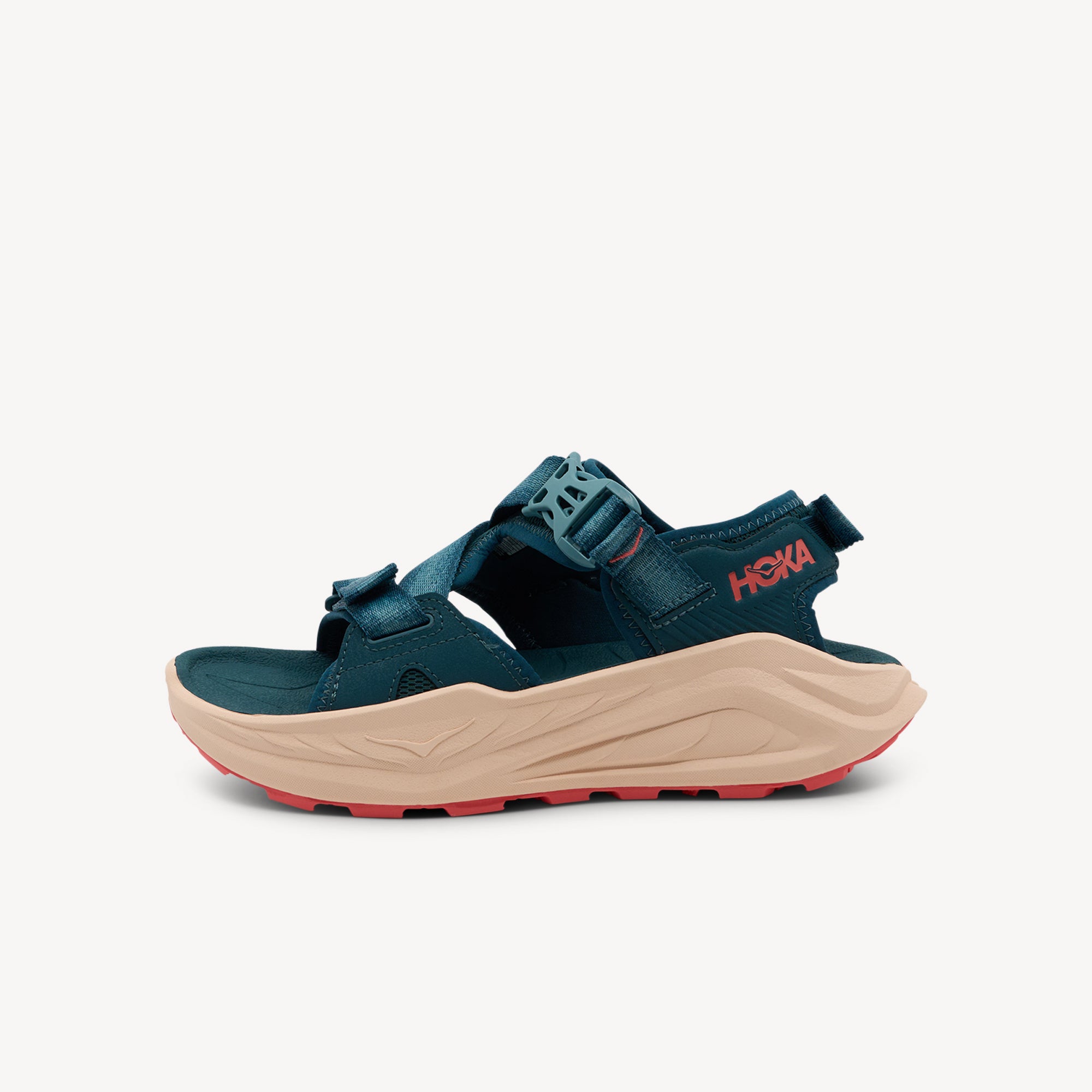 Hoka Infini Hike TC Blue Twilight / Grapefruit Womens