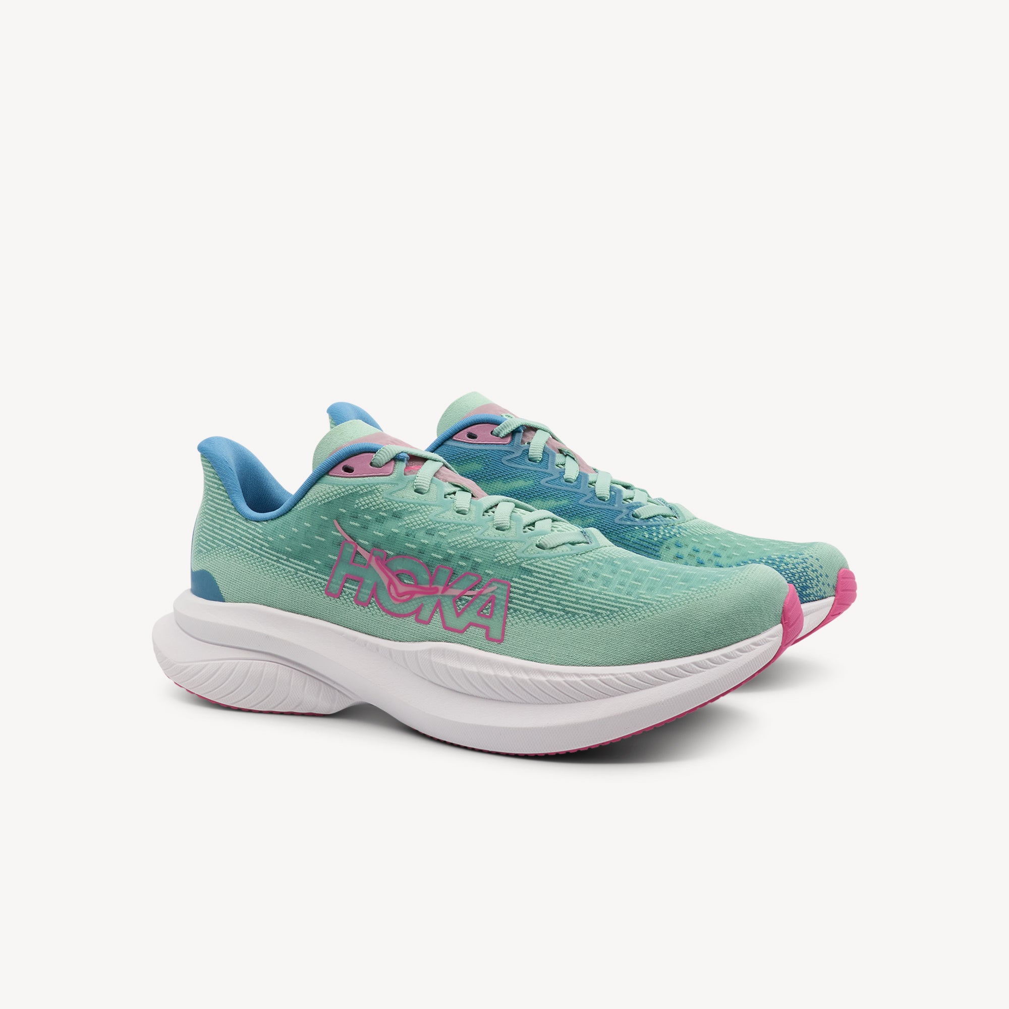 Hoka Mach 6 Jadeite / Alpine Blue Womens