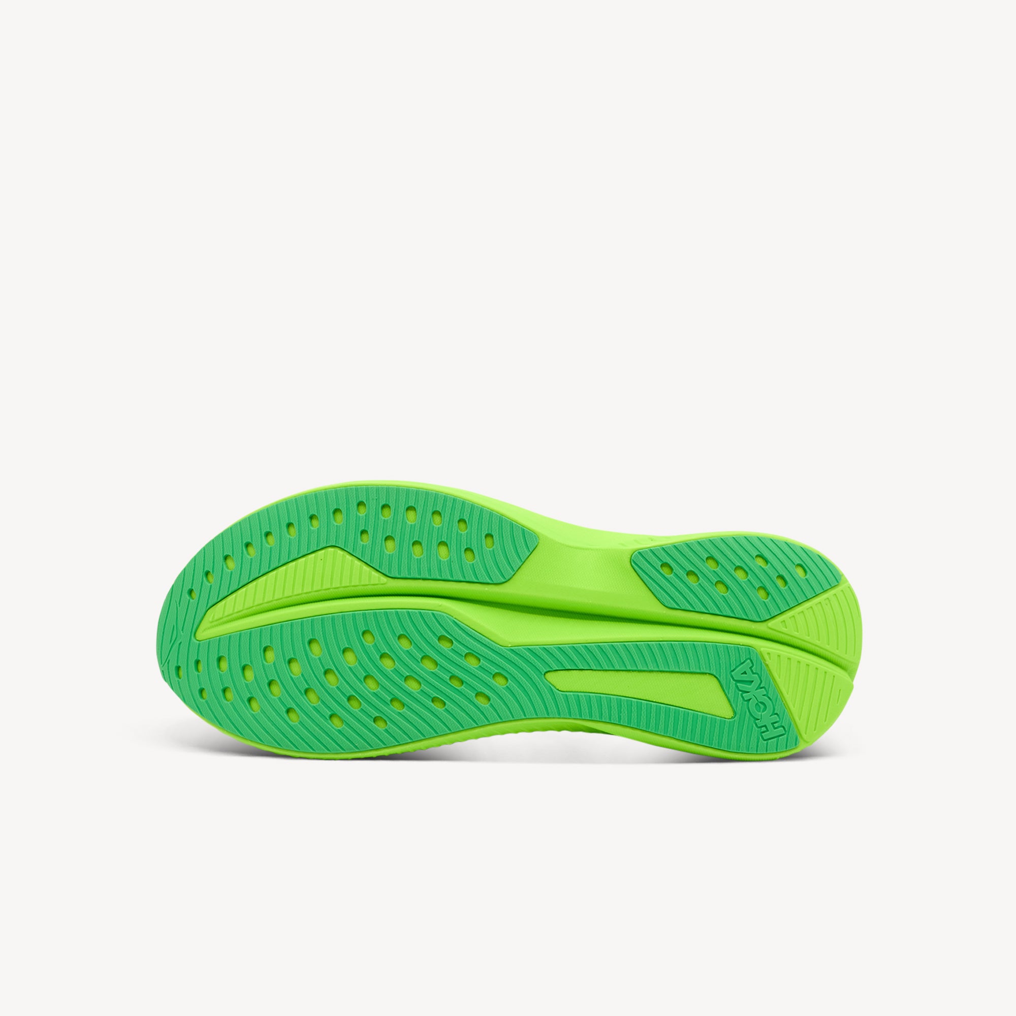 Hoka Mach 6 White / Neon Lime Mens