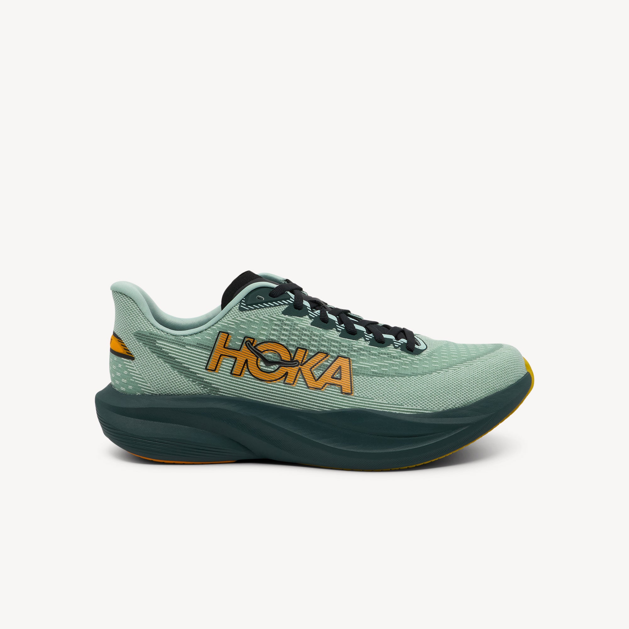 HOKA MACH 7 features lightweight cushioning and energetic performance at Profeet Footwear. Purpose-built daily trainer for men. Expert-fitted.