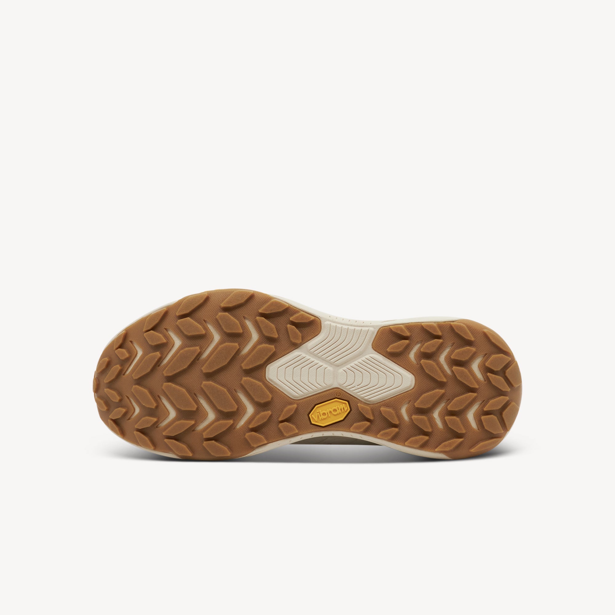 Outsole view of Hoka Transport features recovery comfort at Profeet Footwear. Plush cushioned slide with extended heel geometry for relaxed wear. Shop now.