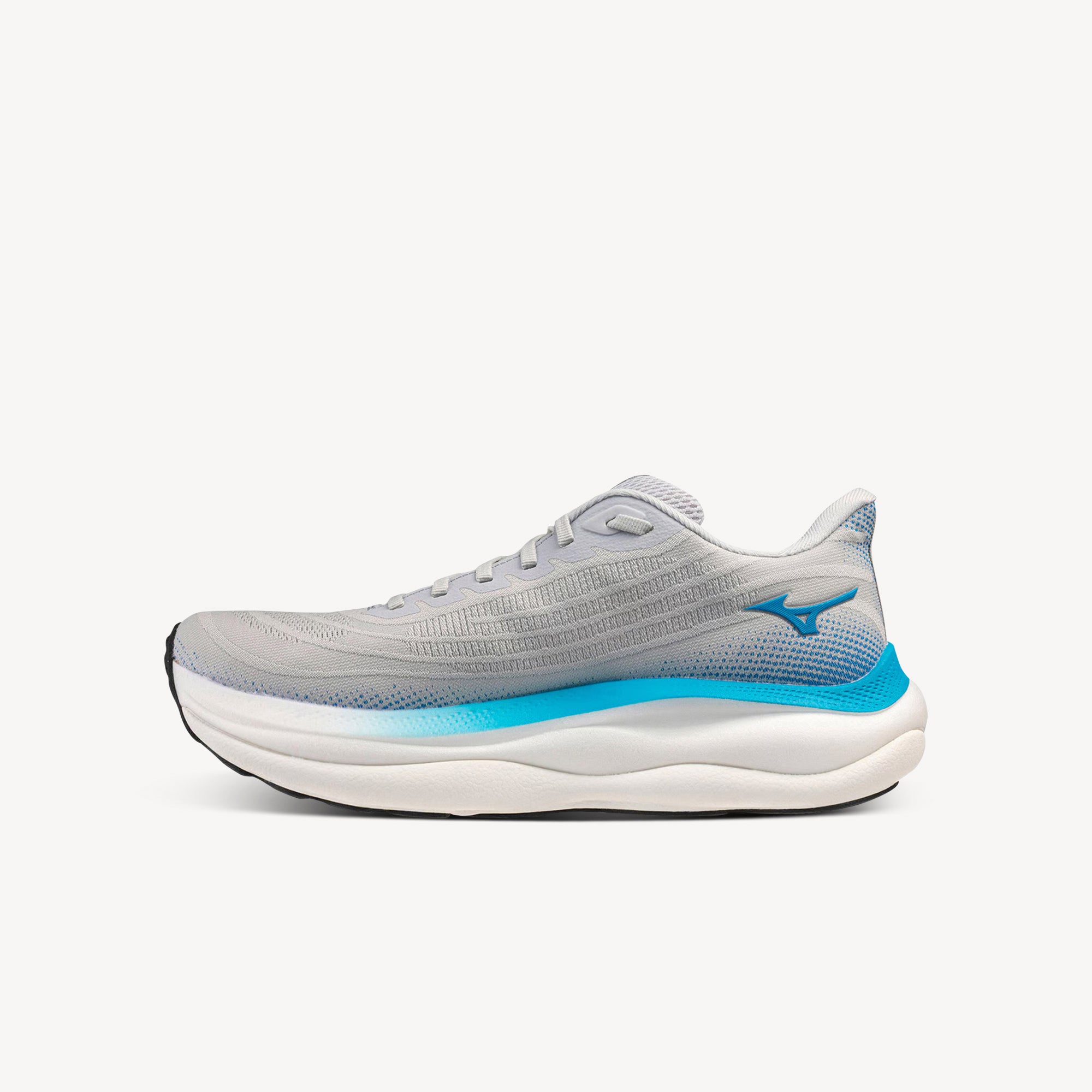 Mizuno Wave Sky 9 Cloudscape / Blue Jewel / Lava Orange Mens