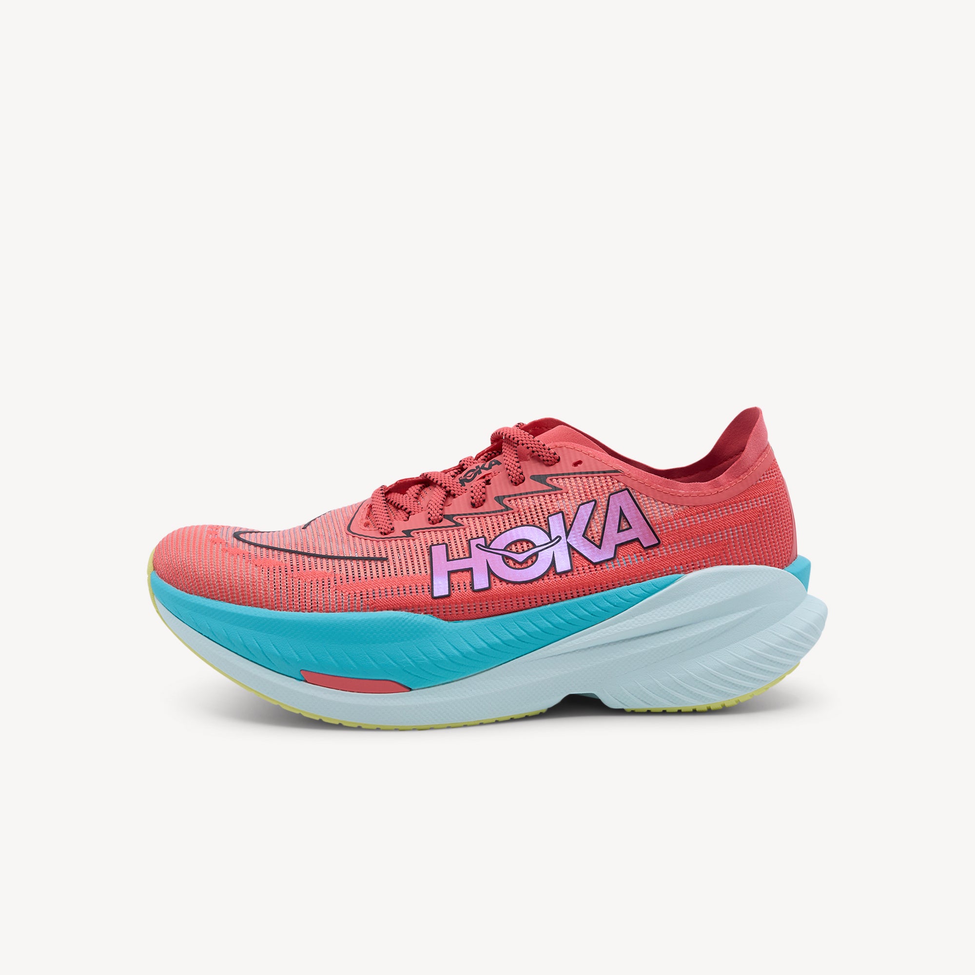 Hoka Mach x 2 Grapefruit / Electric Coral Mens