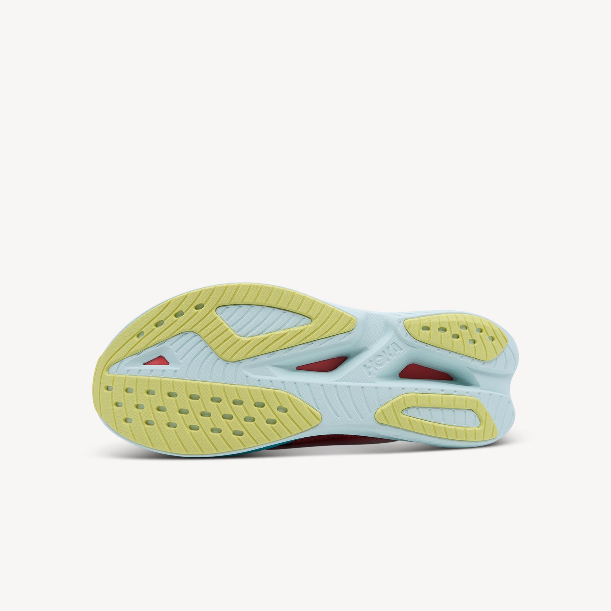 Outsole view of Mach x 2. Vibram Megagrip Outsole features one-piece rubber construction with Traction Lug technology and 4mm lugs. Shop now at Profeet Footwear.