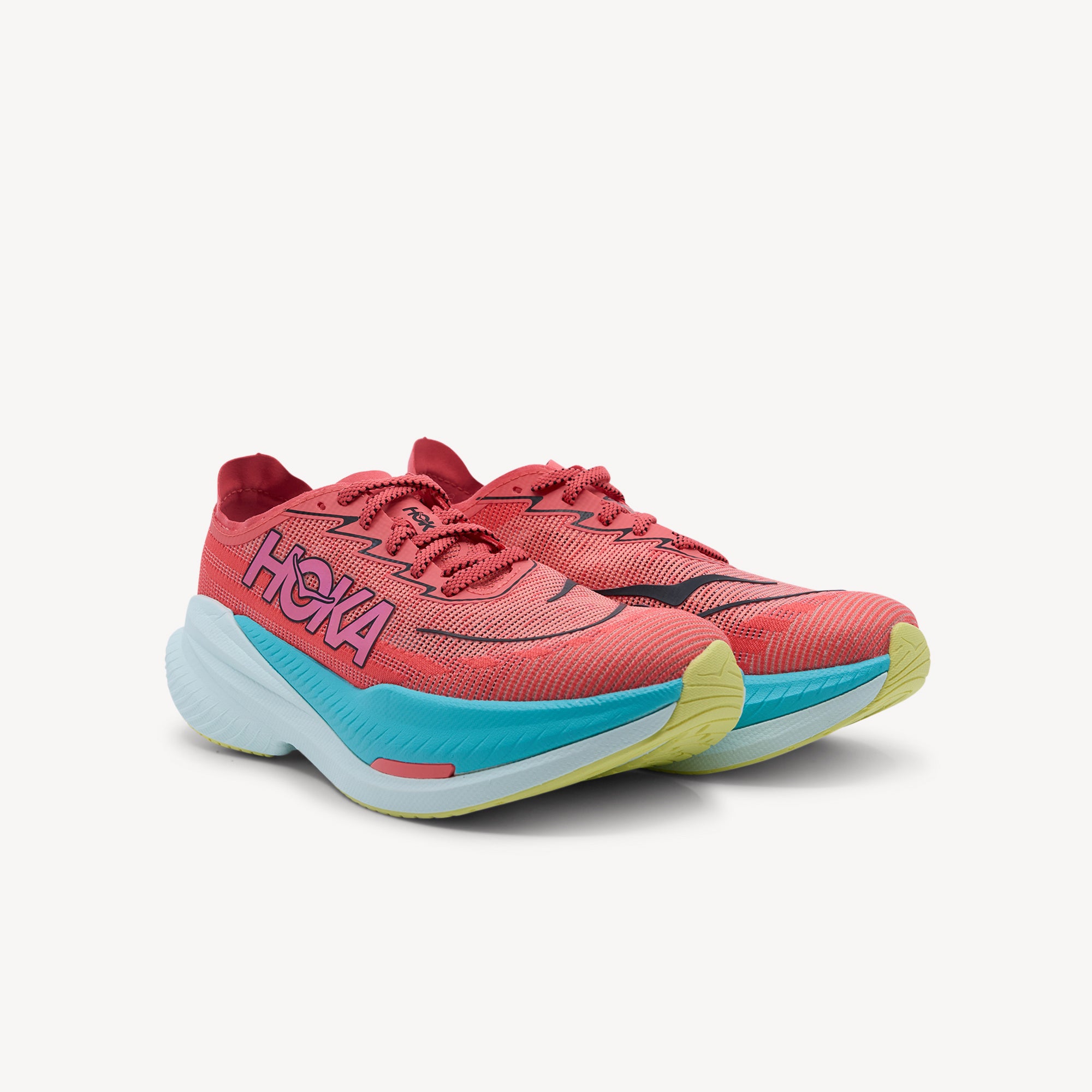 Hoka Mach x 2 Grapefruit / Electric Coral Womens