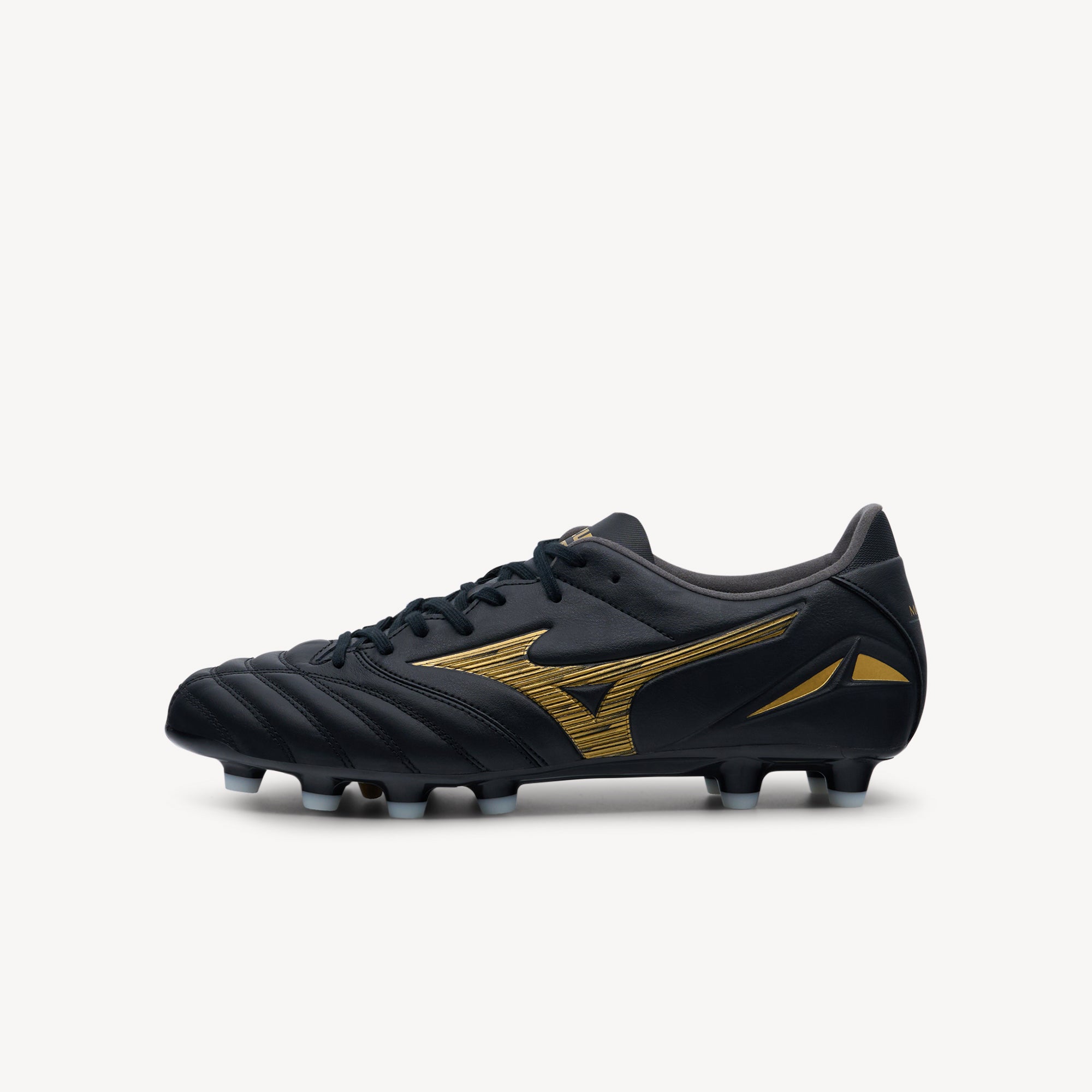 Mizuno Morelia Neo IV Pro Black Gold Black Mens