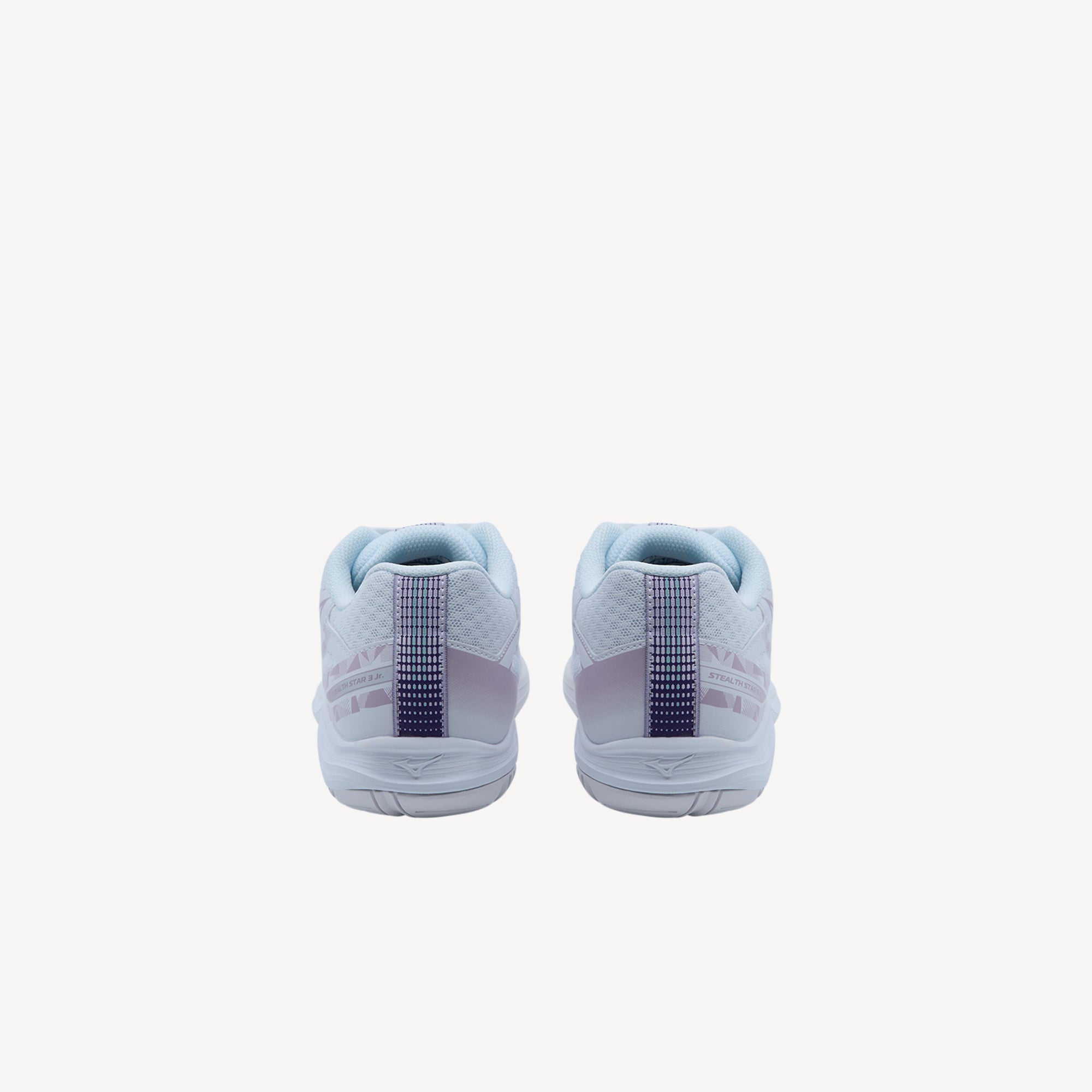 Mizuno Stealth Star 3 Jr NB White / Violet Indigo Kids